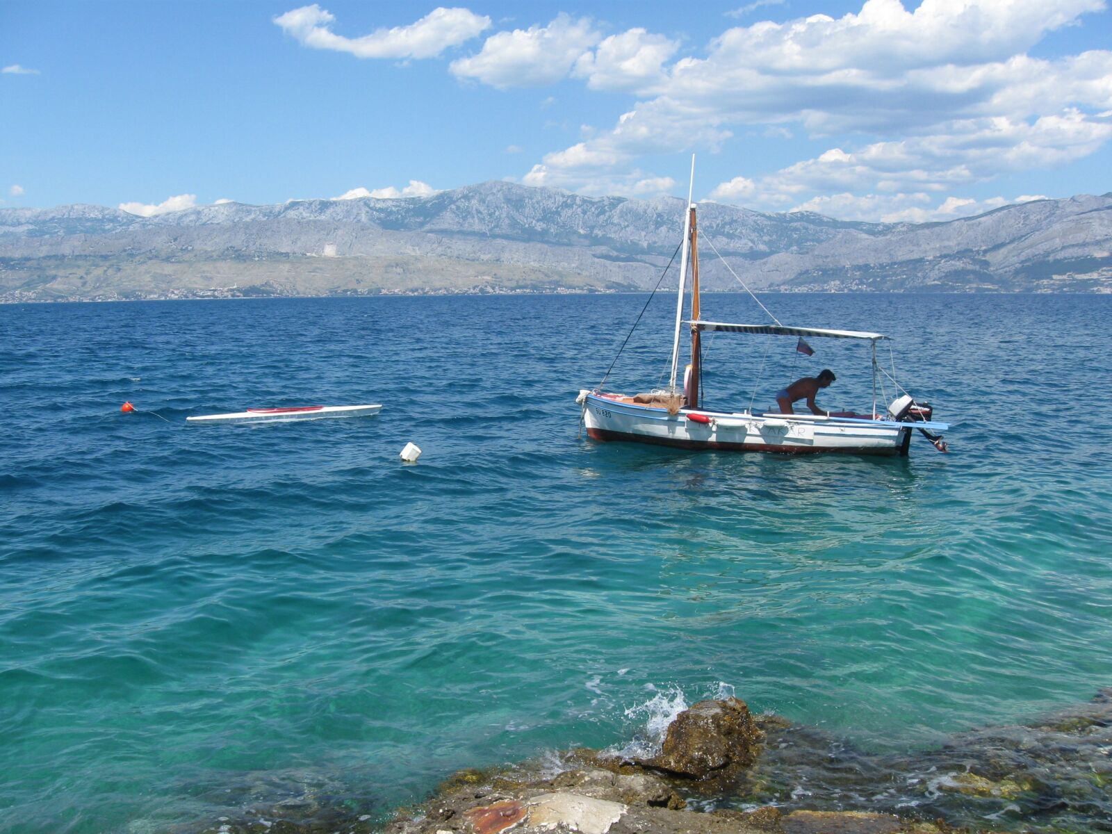 Canon PowerShot A590 IS sample photo. Sea, croatia, ship photography