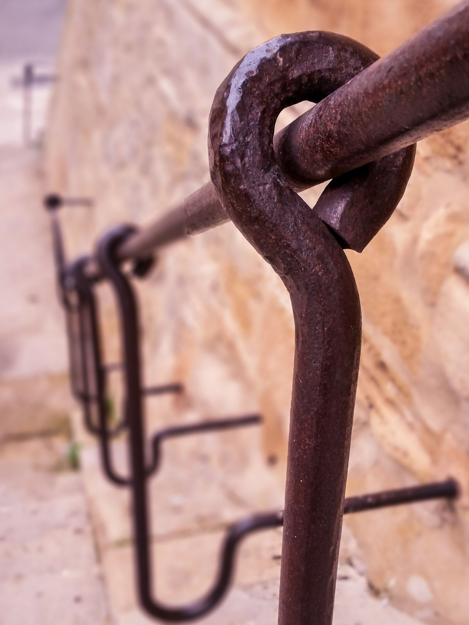 Samsung Galaxy S5 sample photo. Forging, iron, handrail photography