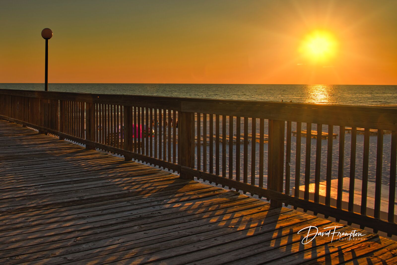 Nikon D850 sample photo. Pier, fishing, beach photography