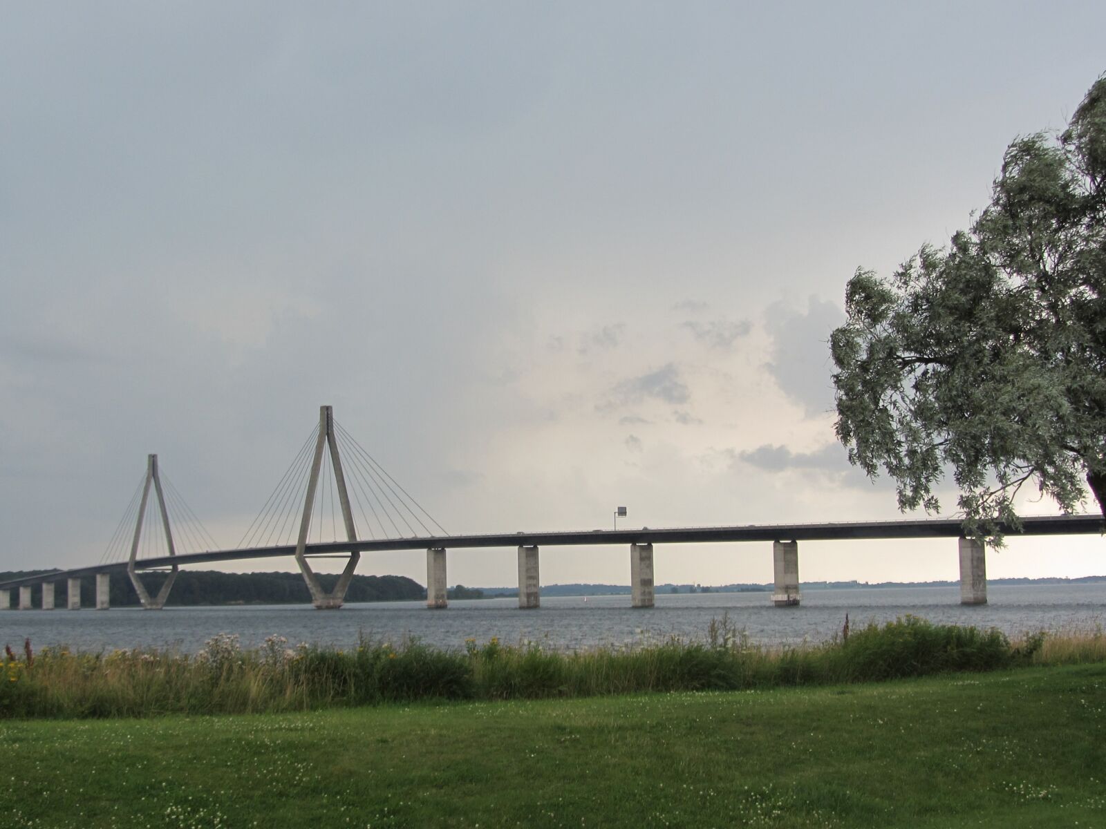 Canon PowerShot SX220 HS sample photo. Denmark, bridge, road photography