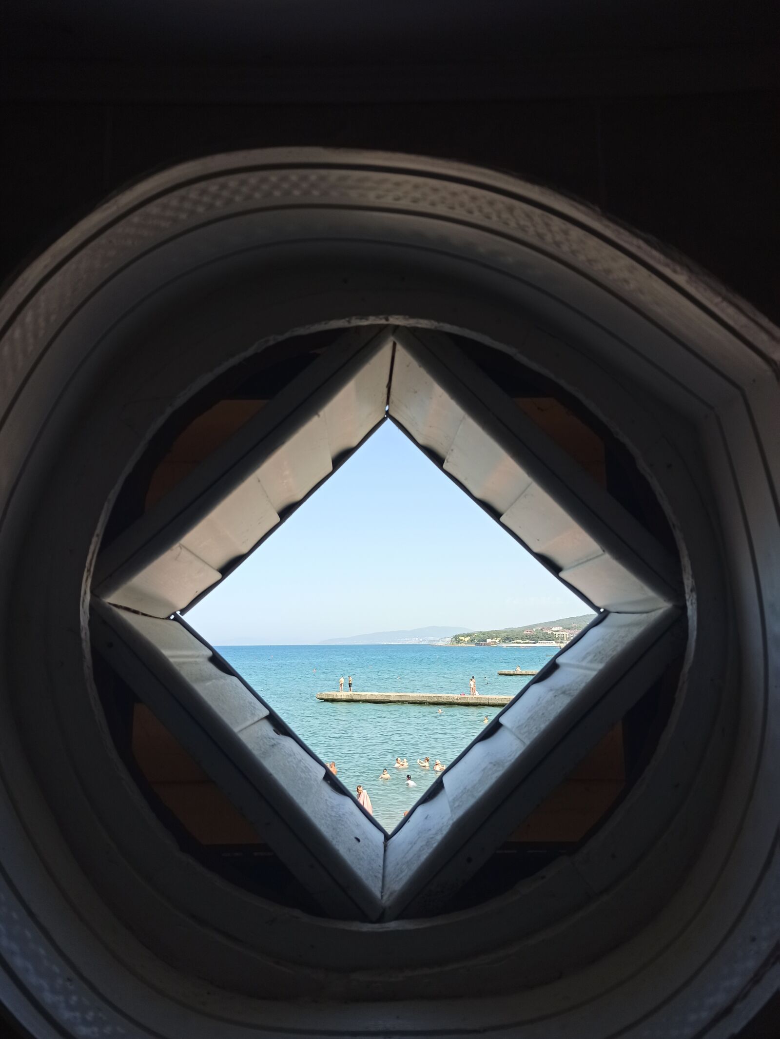 Xiaomi Redmi Note 8 Pro sample photo. Blacksea, window, resort photography