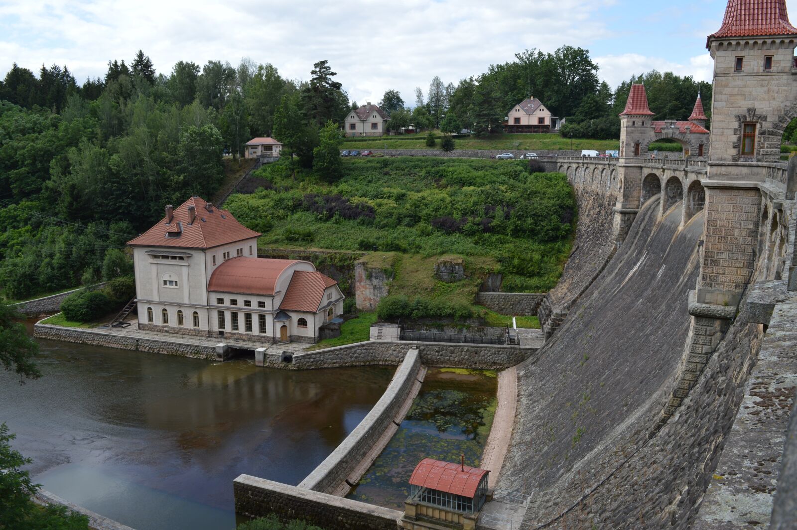 Nikon D3200 sample photo. Dam, water, nature photography