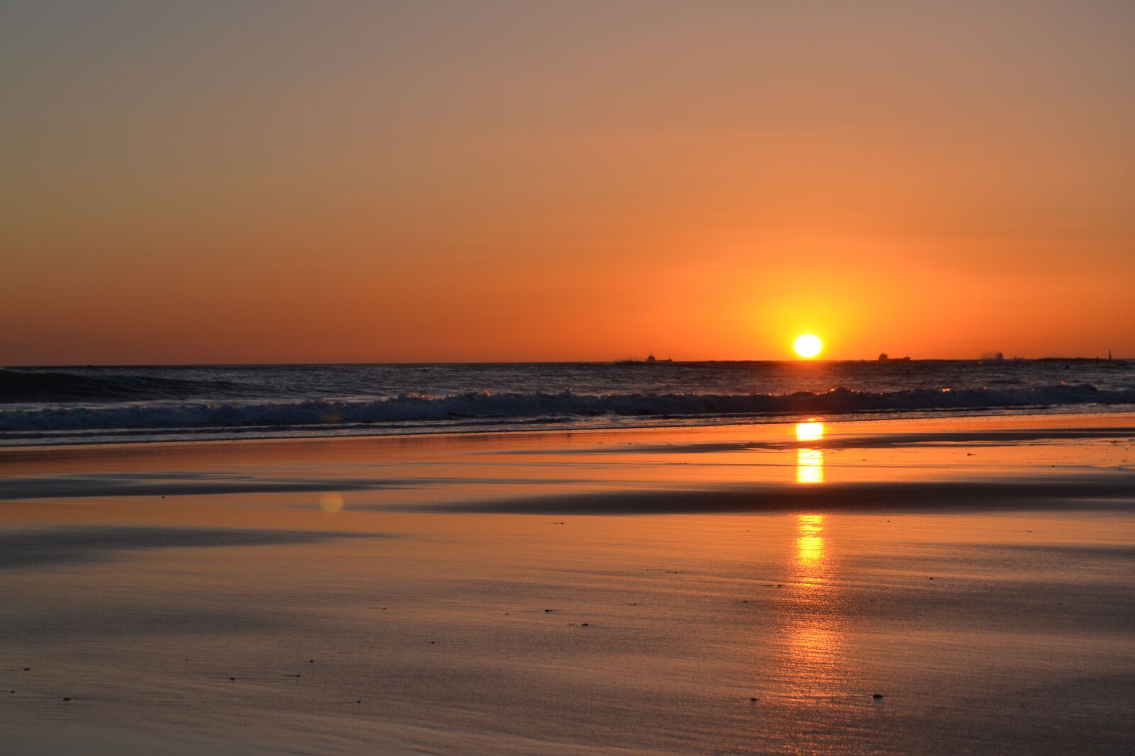 Nikon D3100 sample photo. Beach, sunset, ocean photography