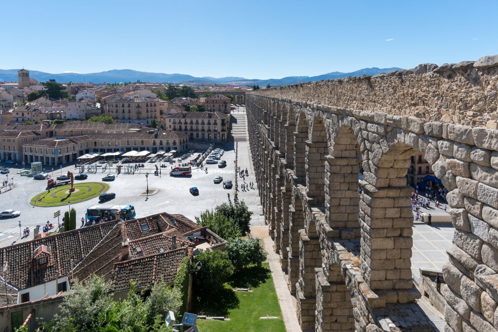 Sony a6300 + Sony E 10-18mm F4 OSS sample photo. Segovia, spain, aqueduck photography