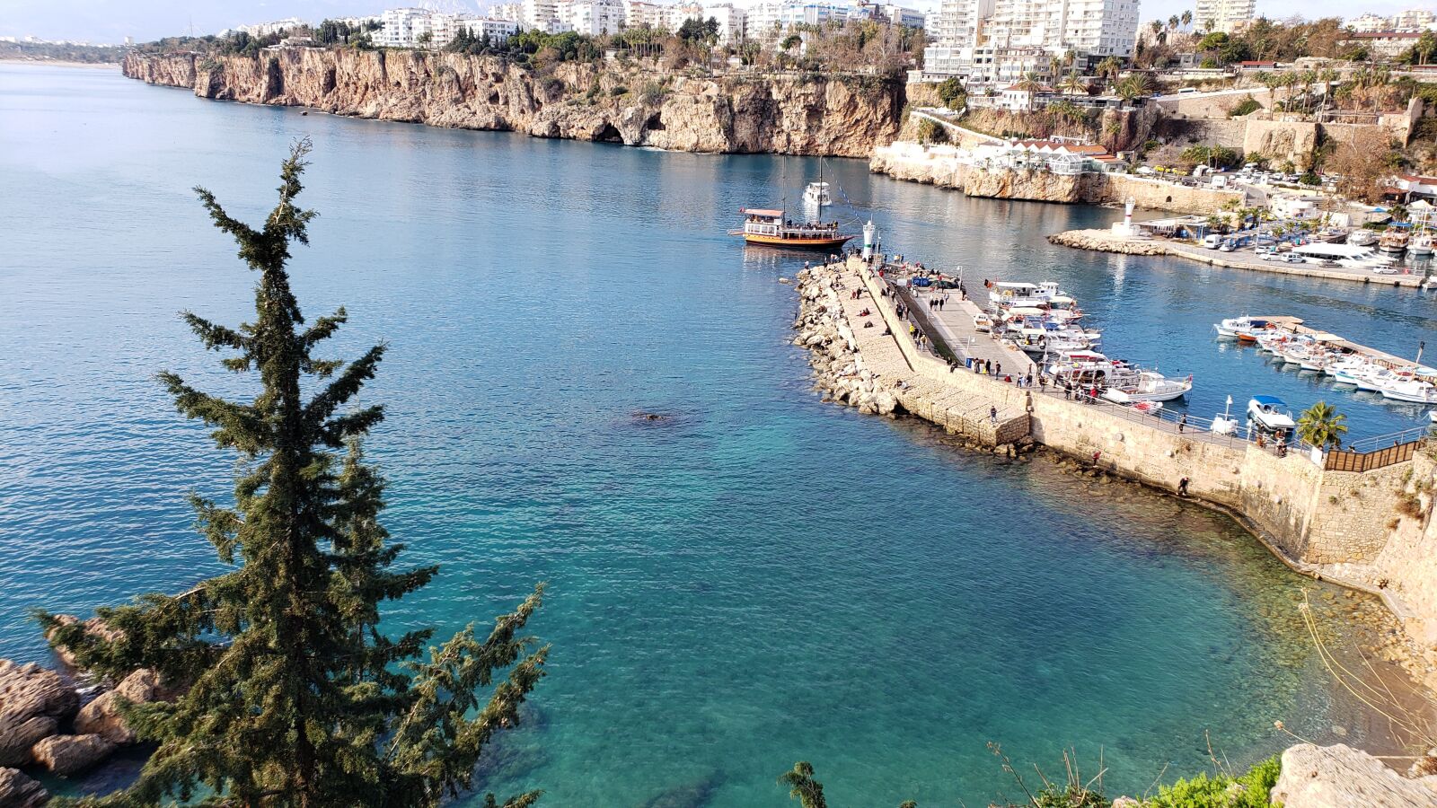 Samsung Galaxy S9+ sample photo. Antalya, turkey, port photography
