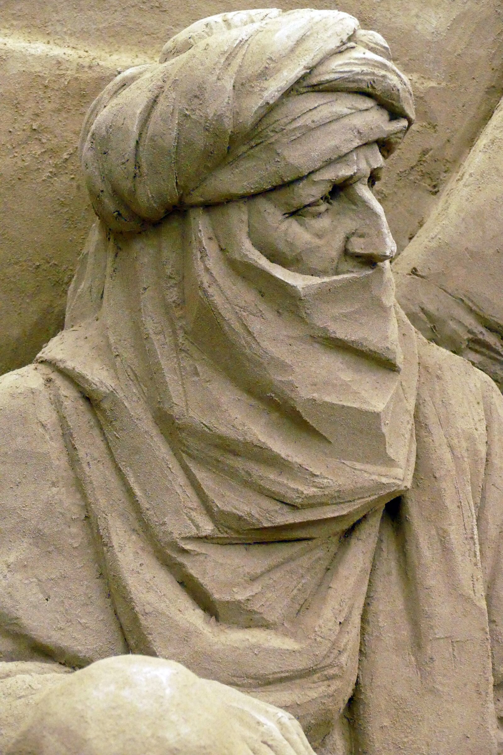 Panasonic Lumix DMC-FZ1000 sample photo. Sand sculpture, sand, sculpture photography