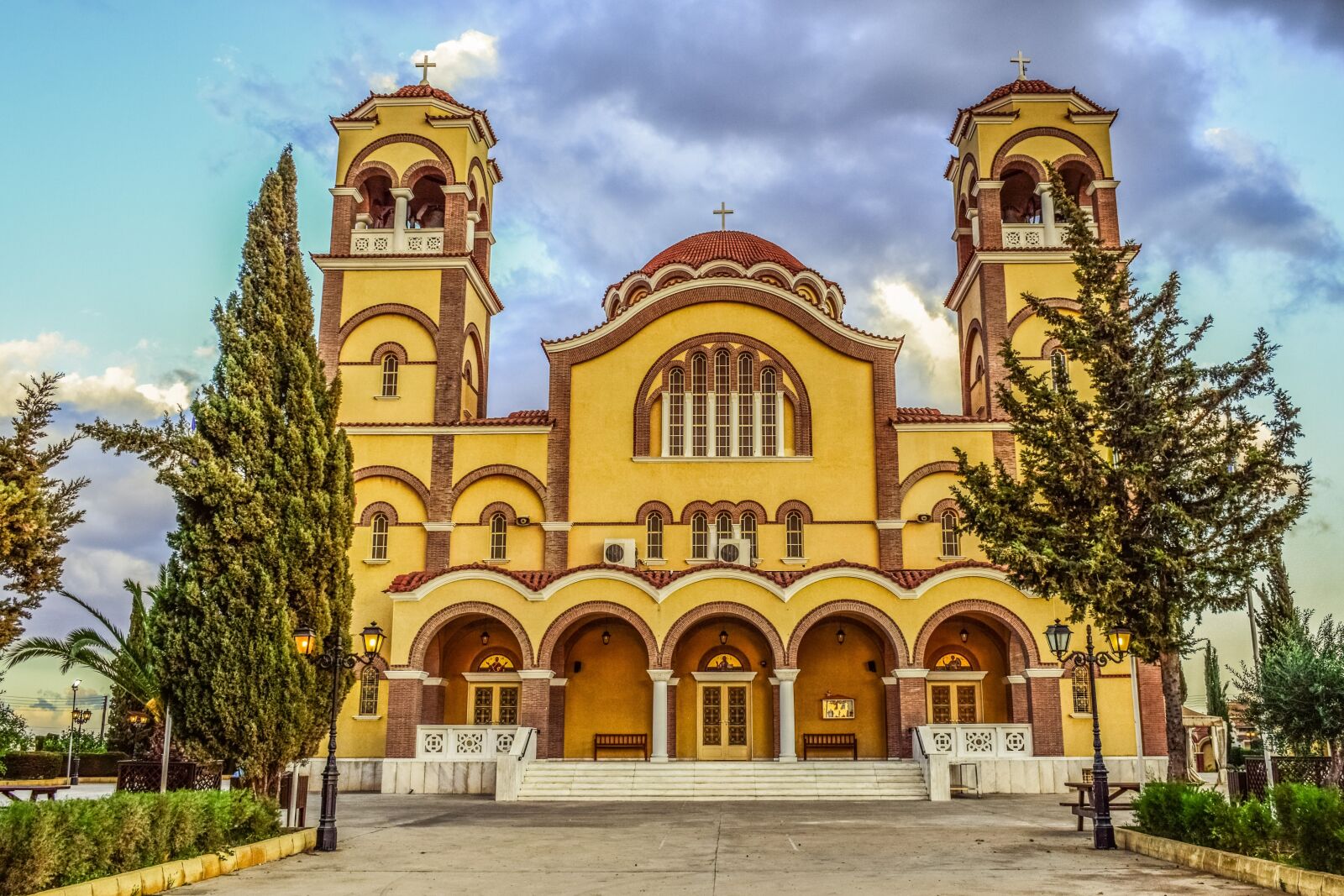 Nikon D3300 sample photo. Cyprus, paralimni, church photography