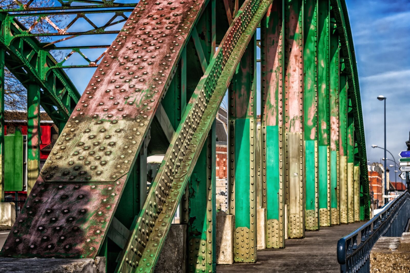 Nikon D3300 sample photo. Bridge, arch, iron photography