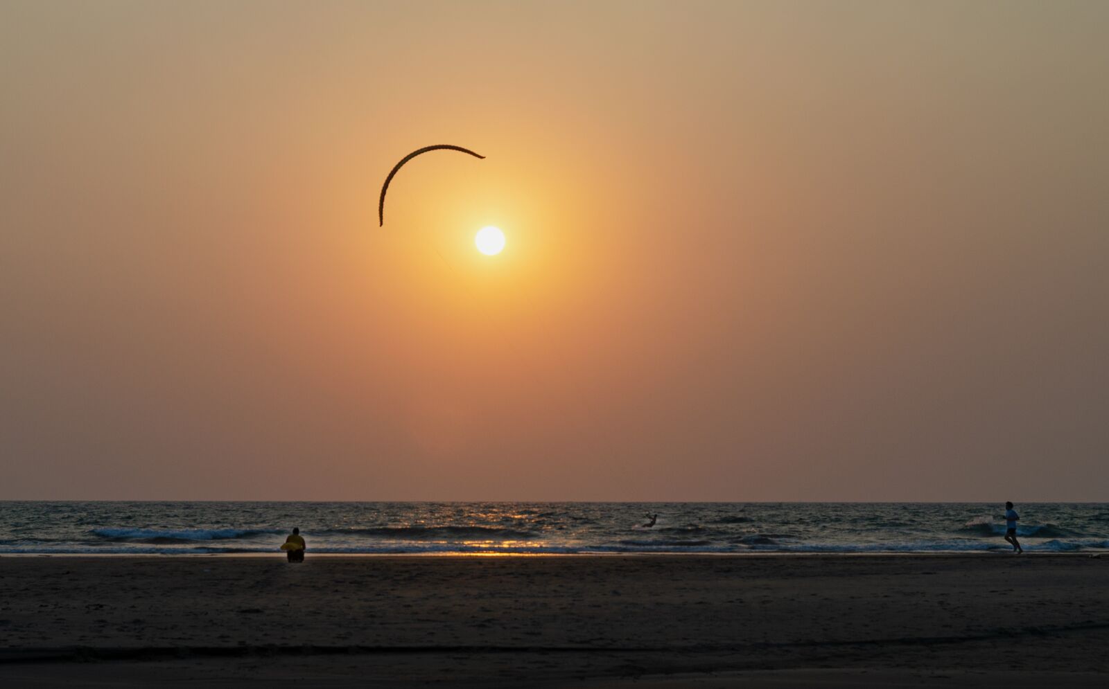 Nikon D5100 sample photo. Sunset, sun, sea photography