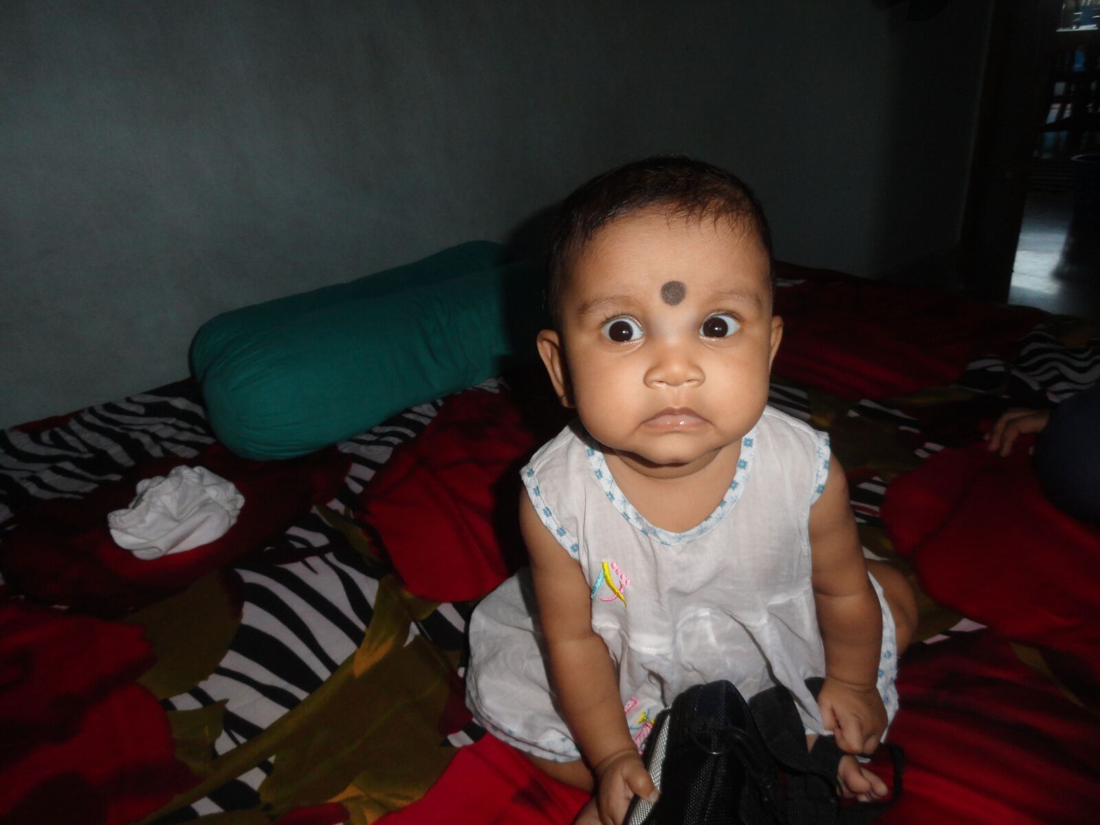Sony Cyber-shot DSC-H70 sample photo. Baby, 8 months, dhaka photography