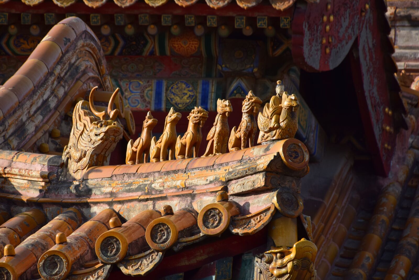 Nikon D5300 sample photo. China, forbidden city, decorating photography