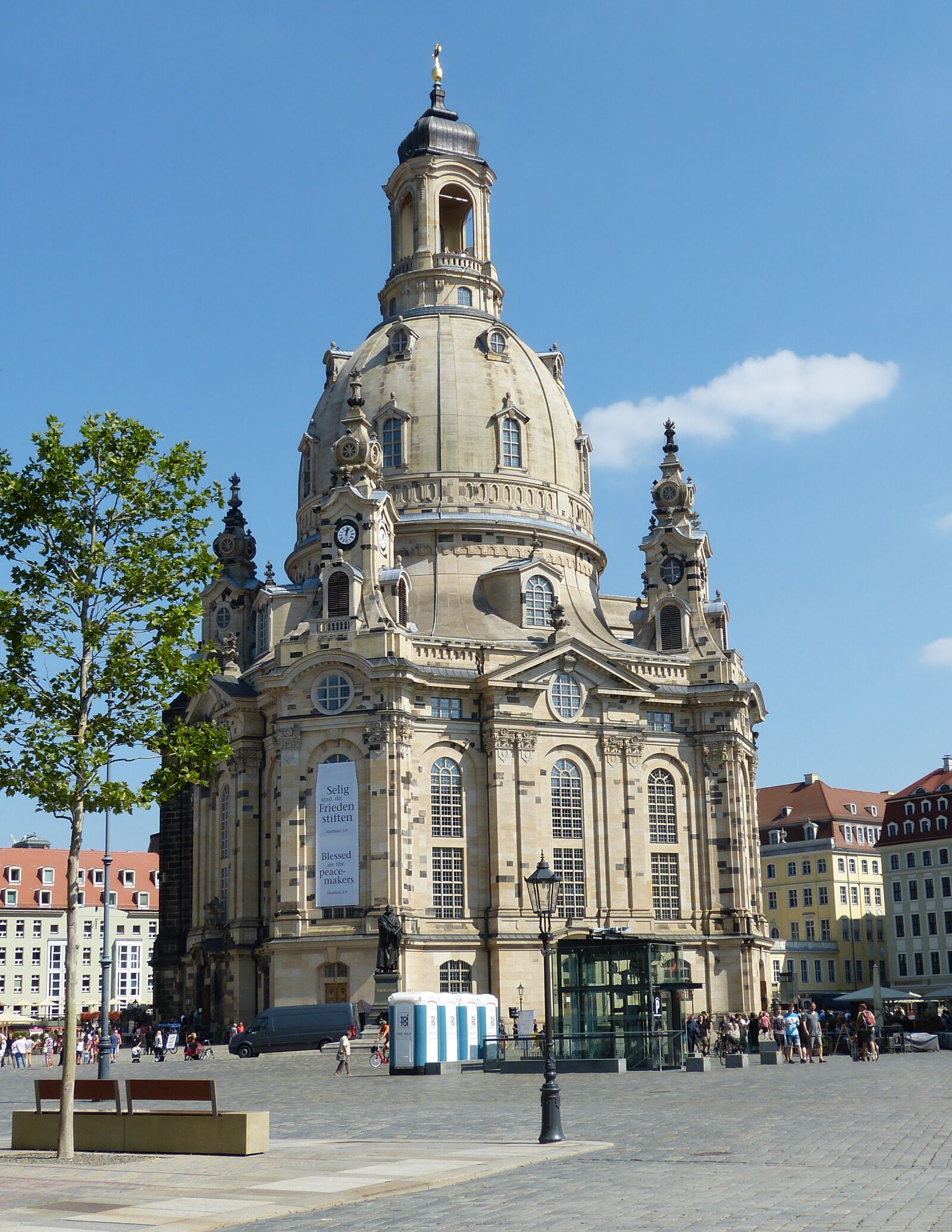 Panasonic Lumix DMC-FZ150 sample photo. Dresden, frauenkirche, dom photography