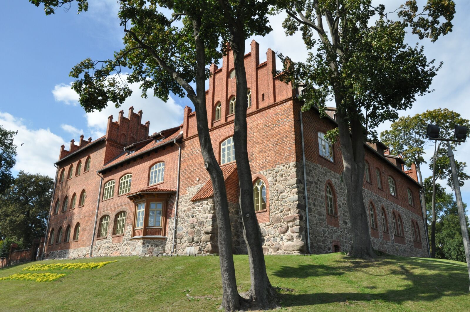 Nikon D5000 sample photo. Poland, olsztynek, castle photography