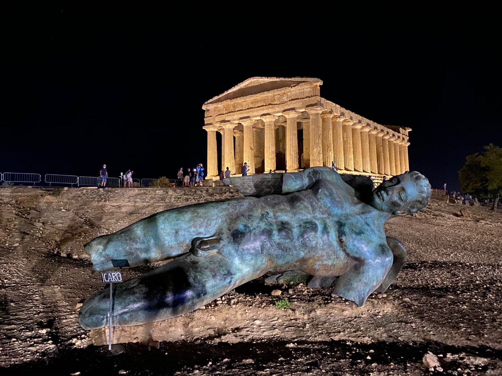 iPhone 11 Pro Max back triple camera 4.25mm f/1.8 sample photo. Agrigento, sicily, tempio photography