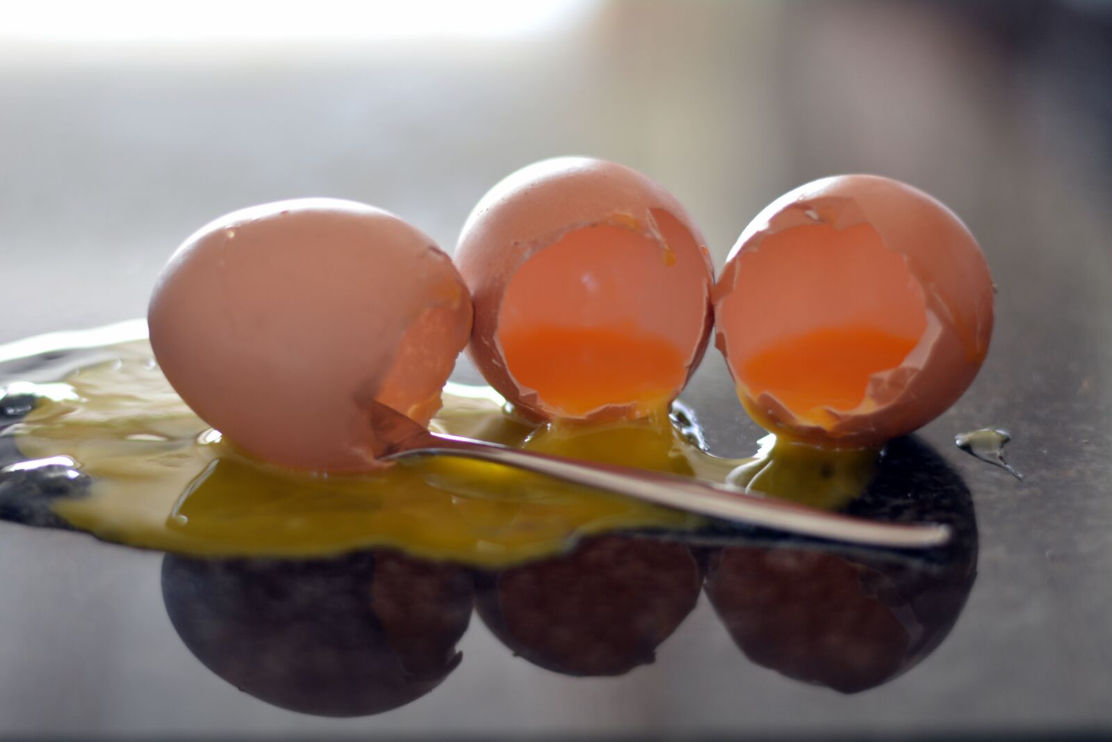 Nikon D5200 sample photo. Empty containers, eggs, yellow photography