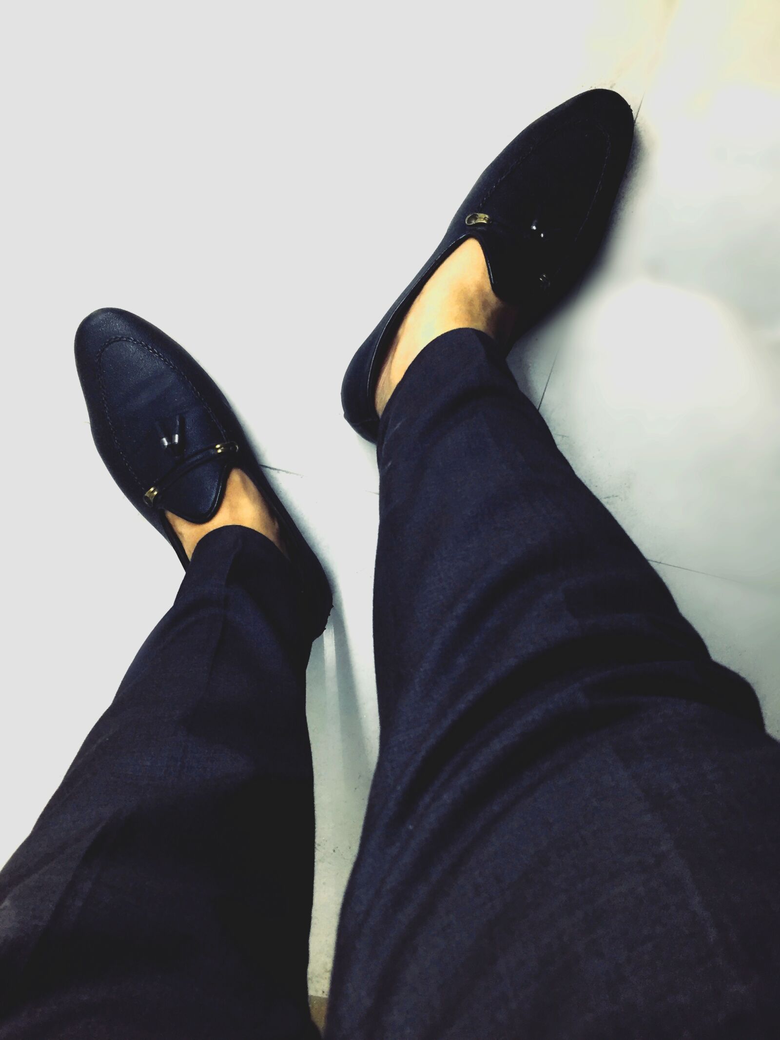 Apple iPhone 6 sample photo. Black, black shoes, formal photography