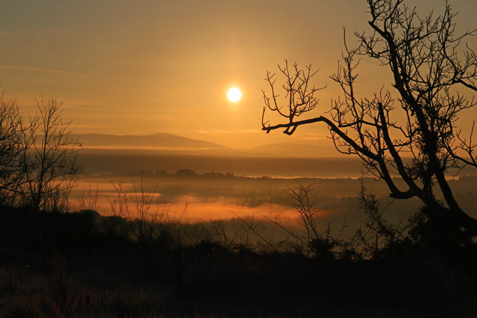 Canon EOS 70D sample photo. Dawn, landscape, tuscany photography