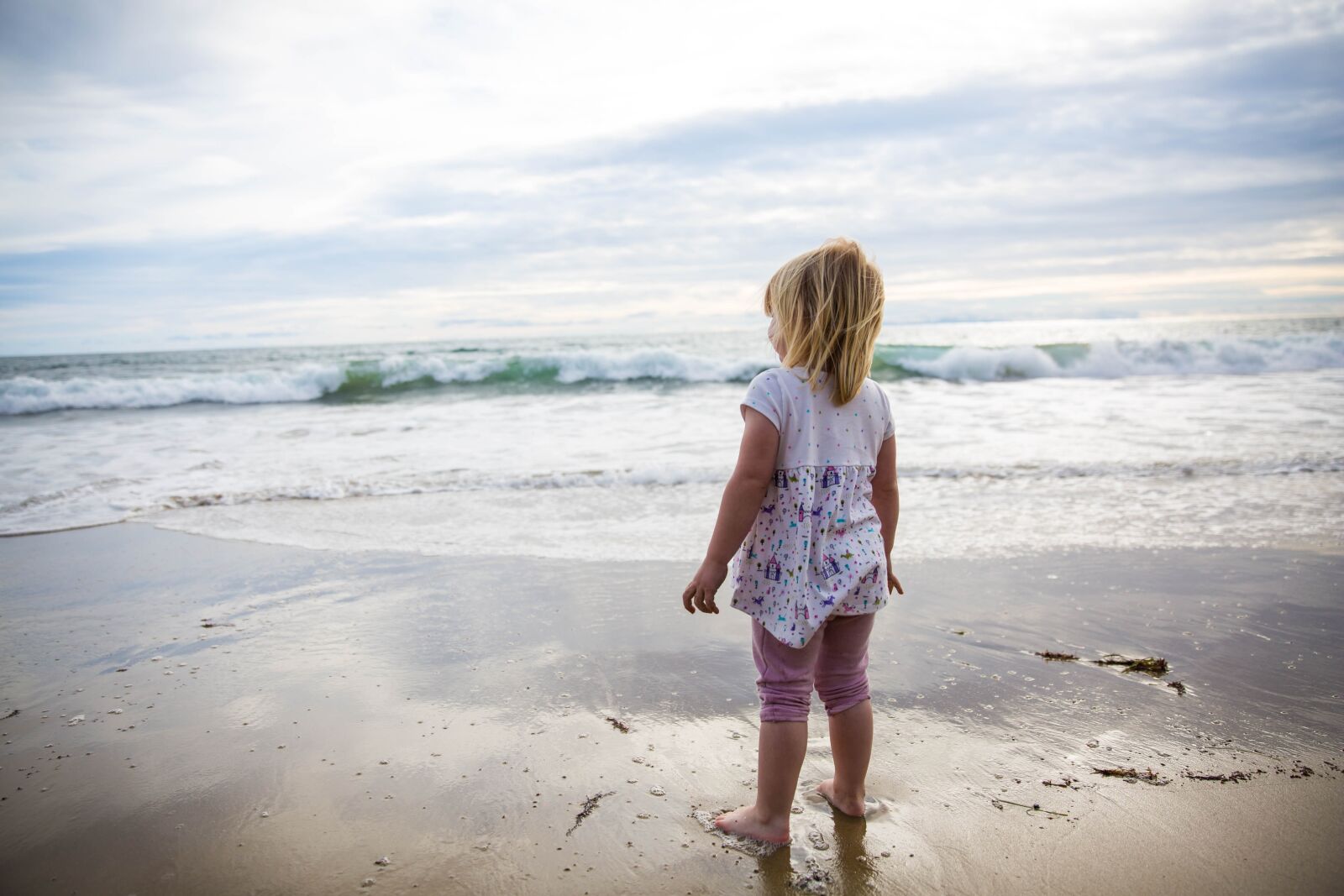 Canon EF 24-70mm F2.8L II USM sample photo. Waves, sand, pacific photography