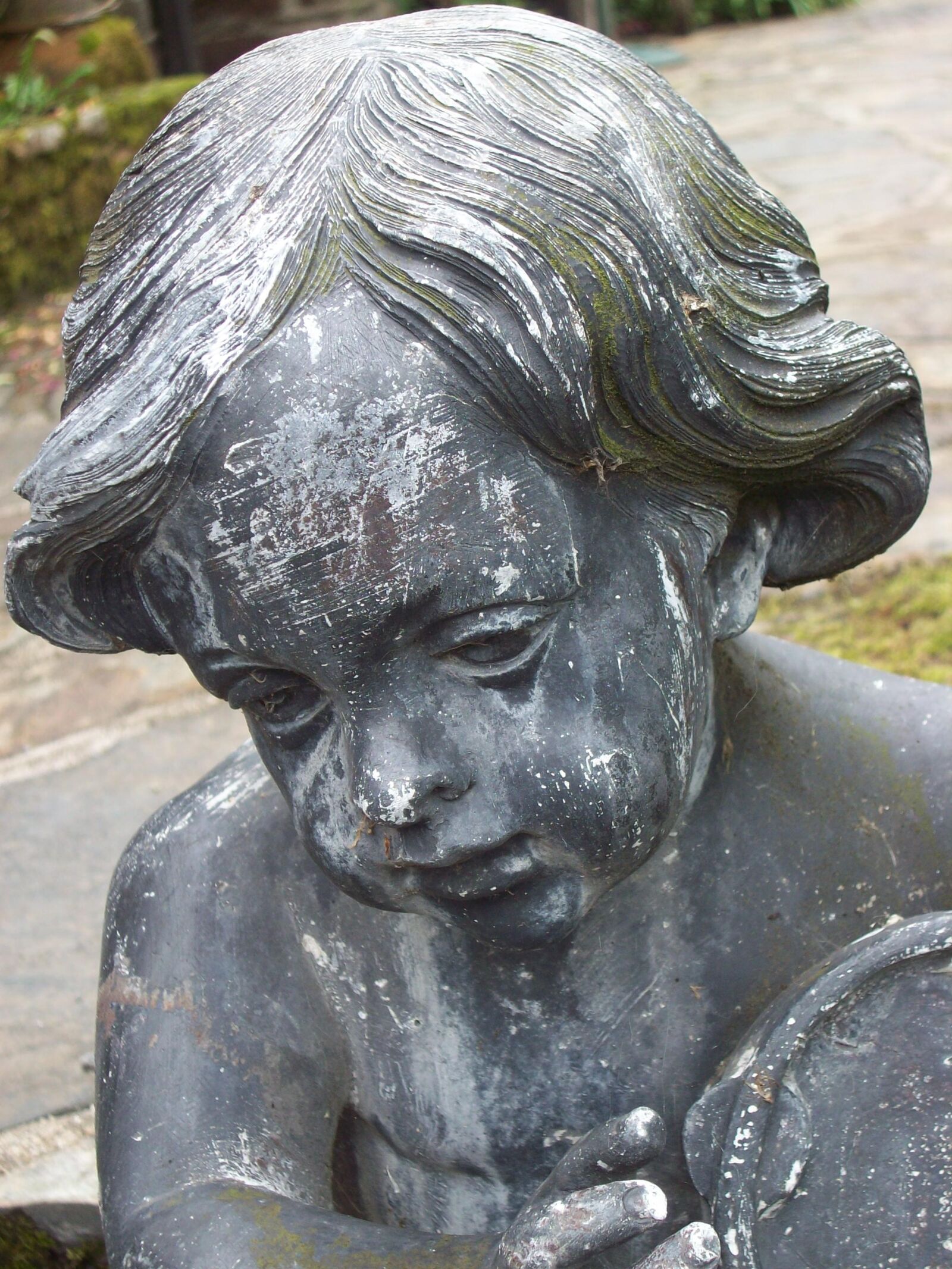 Kodak EASYSHARE M753 ZOOM DIGITAL CAMERA sample photo. Sculpture, boy, statue photography