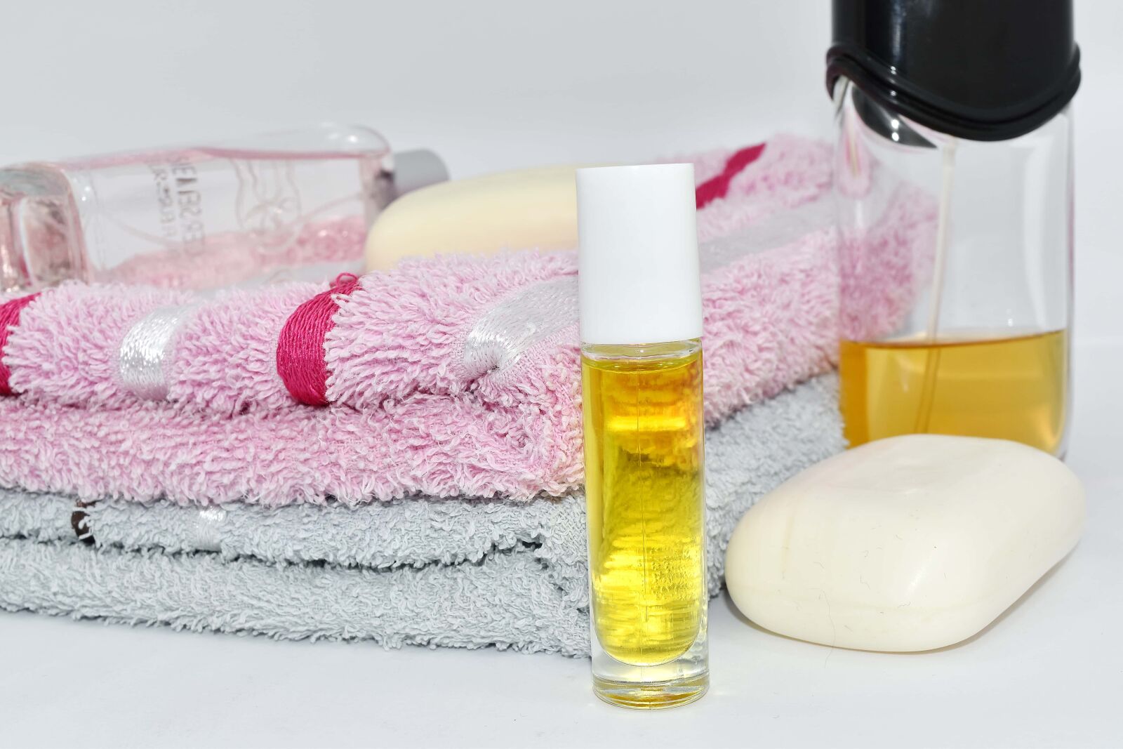 Nikon D5500 sample photo. Cosmetics, lotion, perfume, soap photography