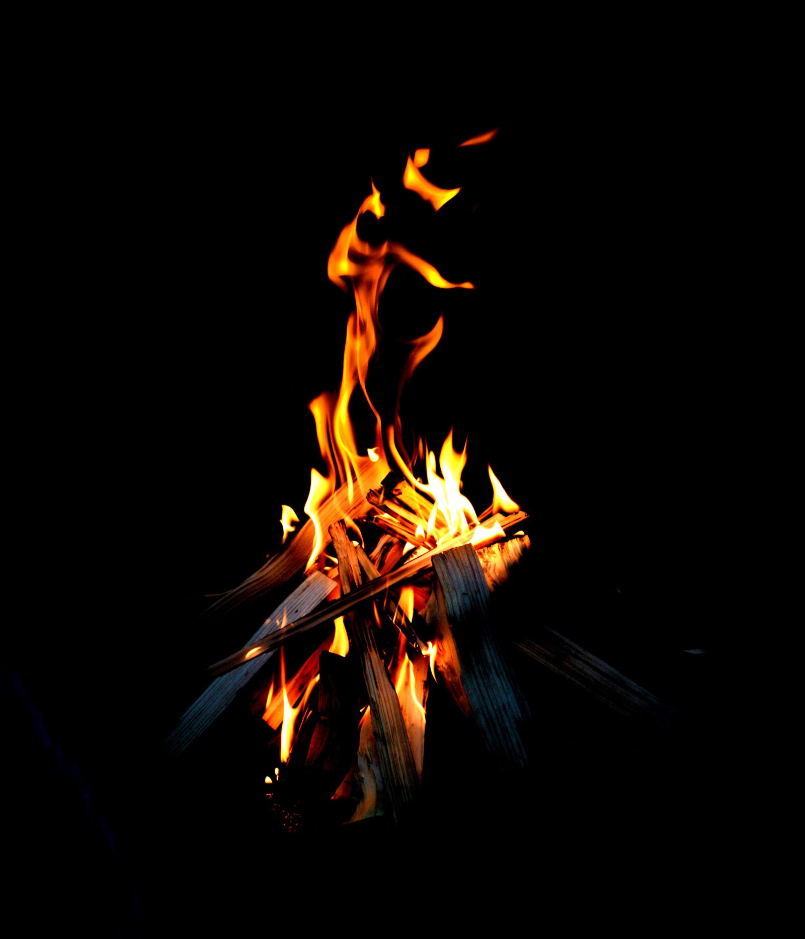 Nikon D3200 sample photo. Fire, flame, black photography