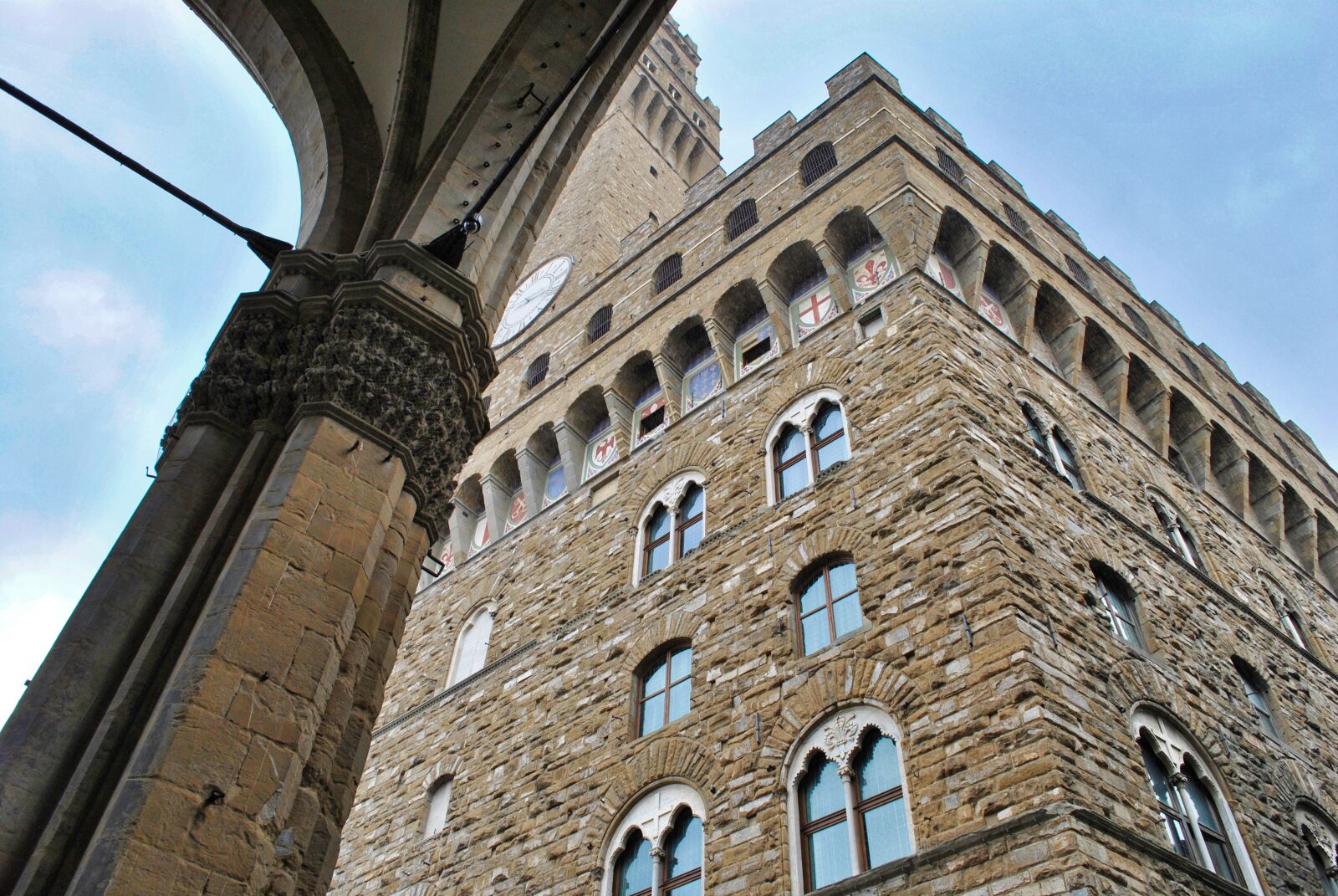 Nikon D3000 sample photo. Florence, palazzo, old photography