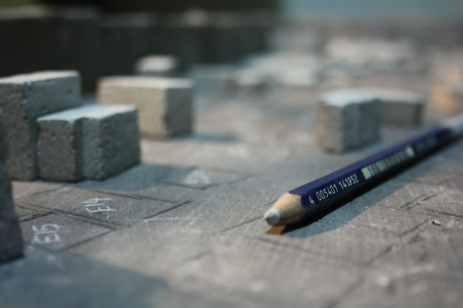 Canon EF-S 18-55mm F3.5-5.6 II sample photo. Pencil, model, architecture photography