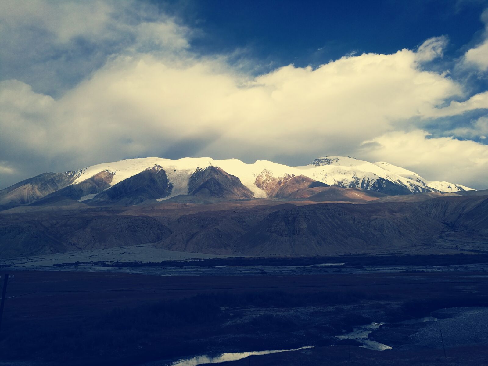 HUAWEI Honor 8 sample photo. The pamirs, snow mountain photography