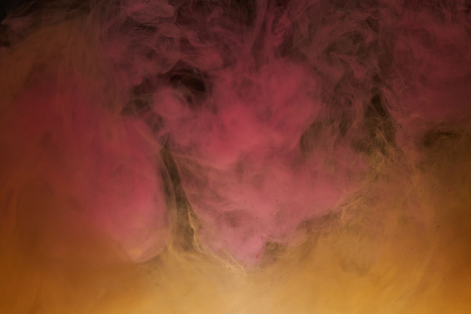 Sigma 85mm F1.4 DG HSM Art sample photo. Abstract, ink, orange photography