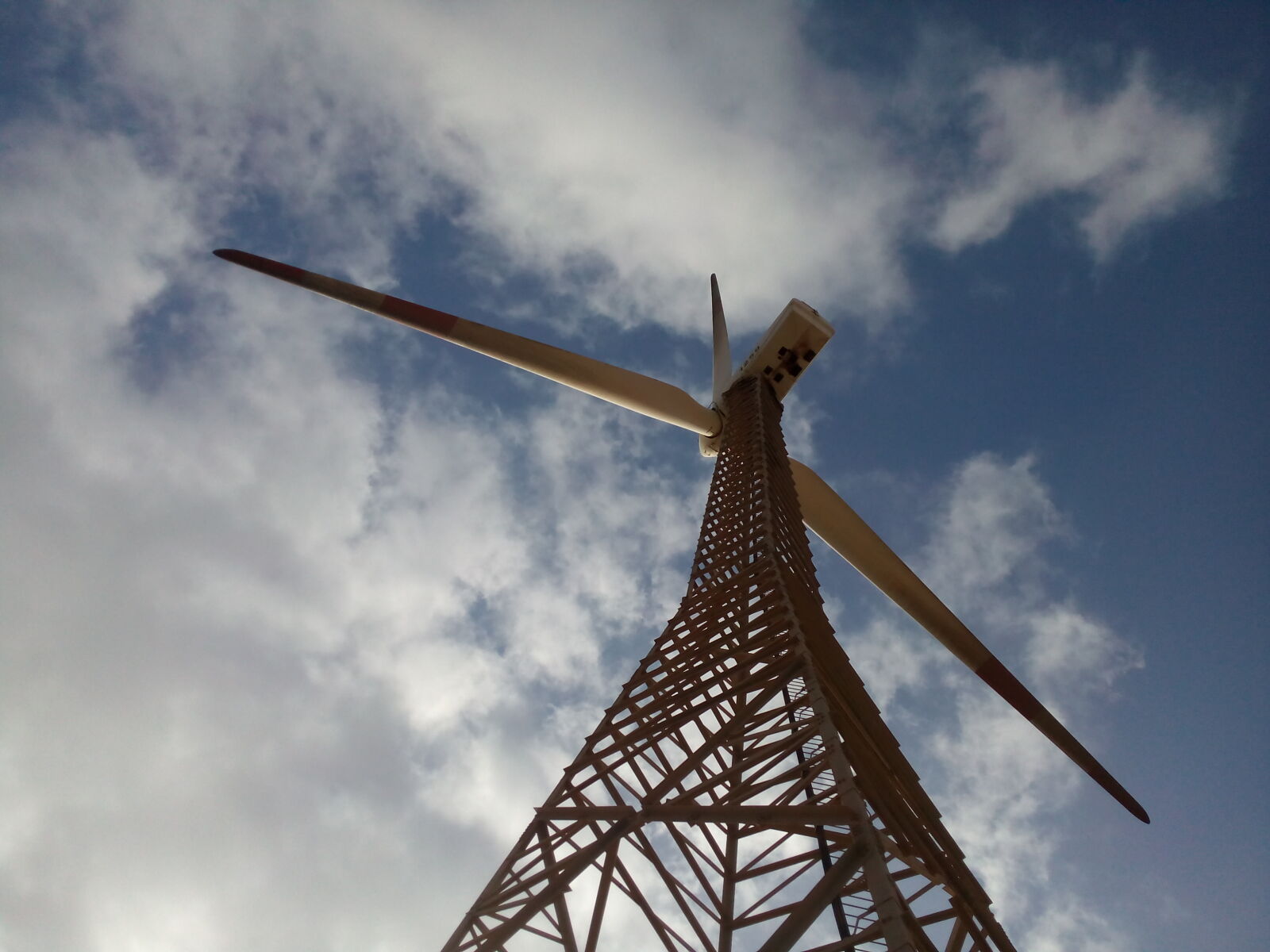 Micromax Canvas Spark sample photo. Blue, sky, windmill photography