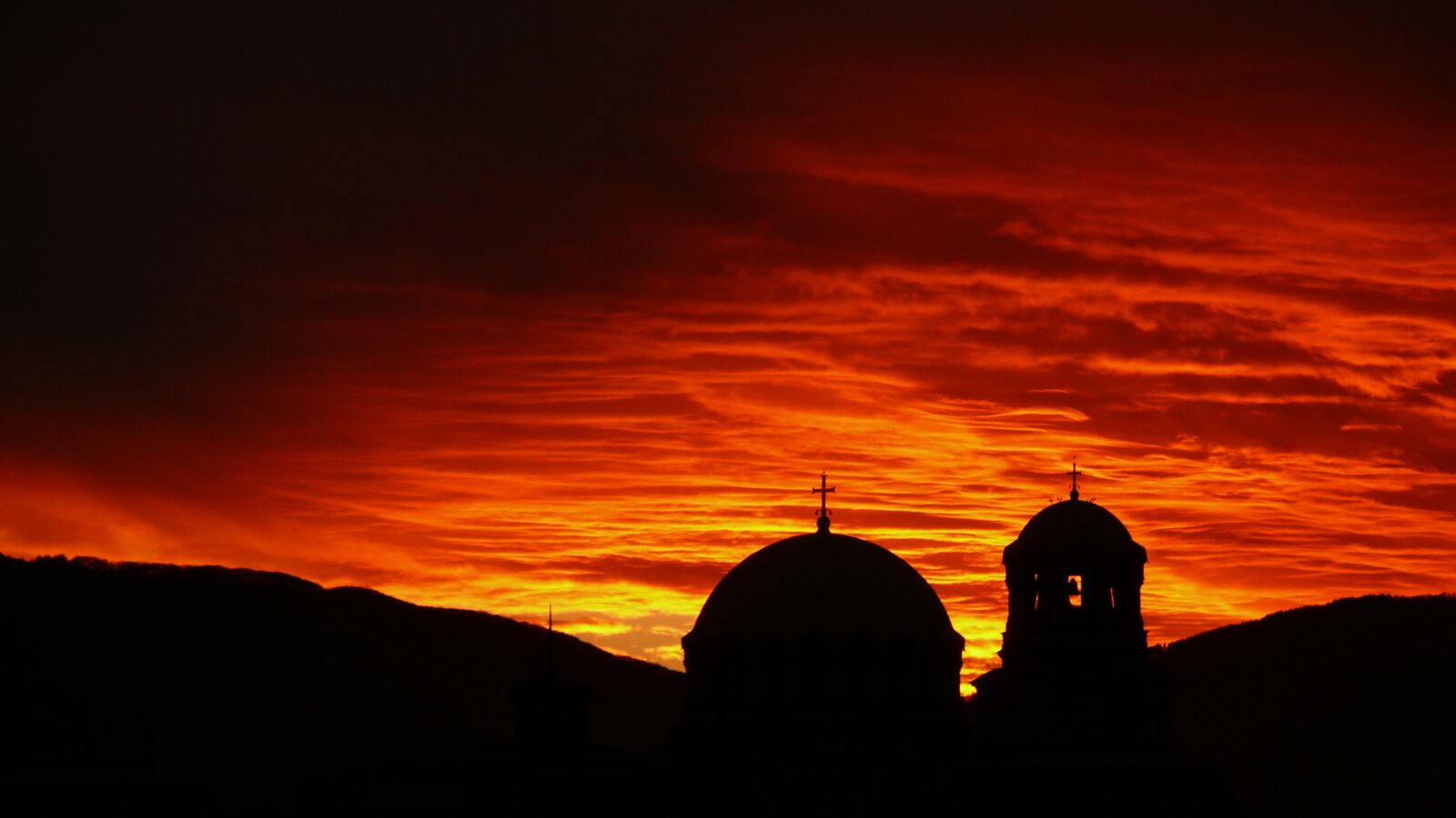 Panasonic DMC-FZ50 sample photo. Sky, sunset, sofia photography