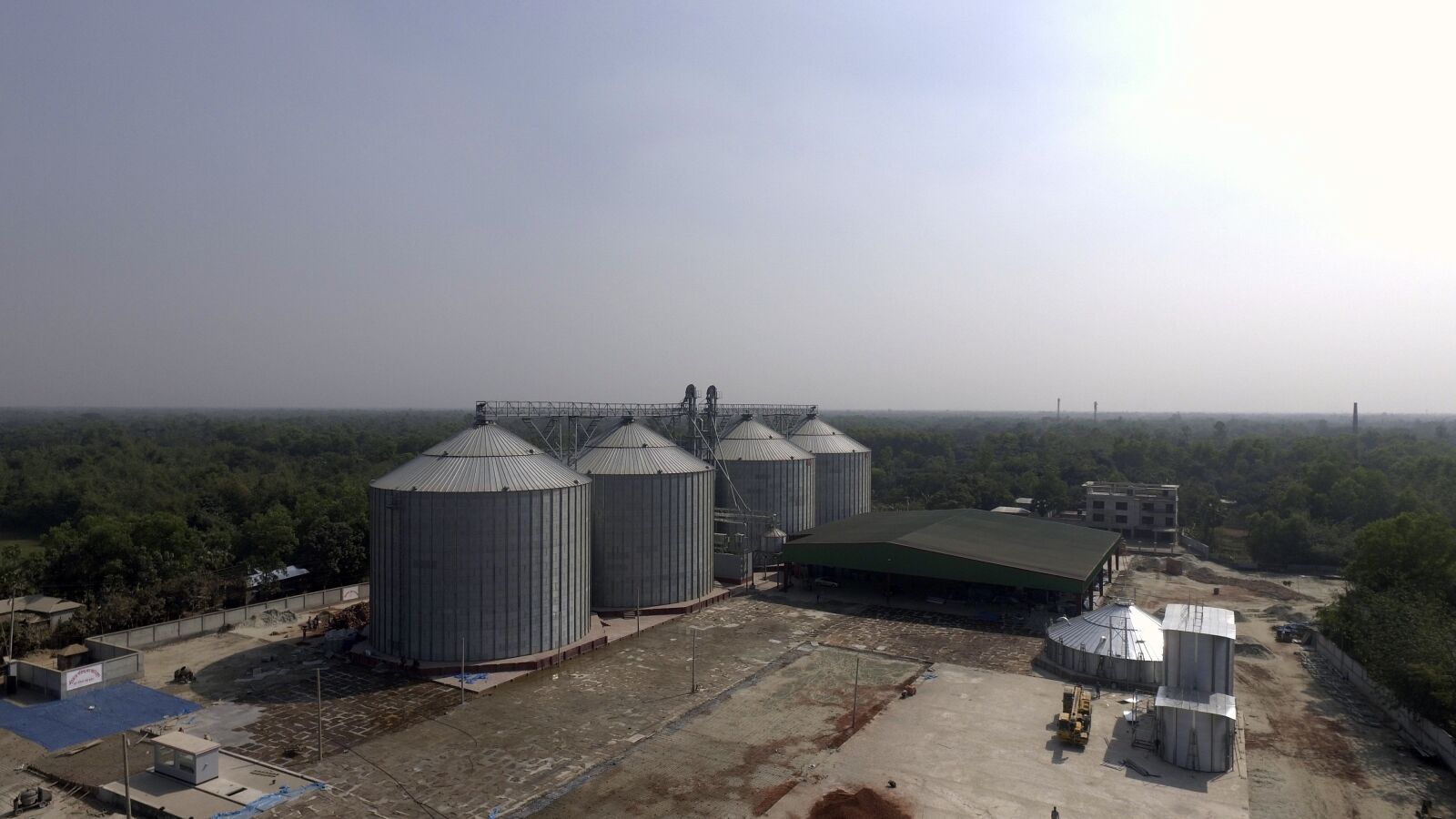 DJI FC330 sample photo. Poultry industry - angel photography