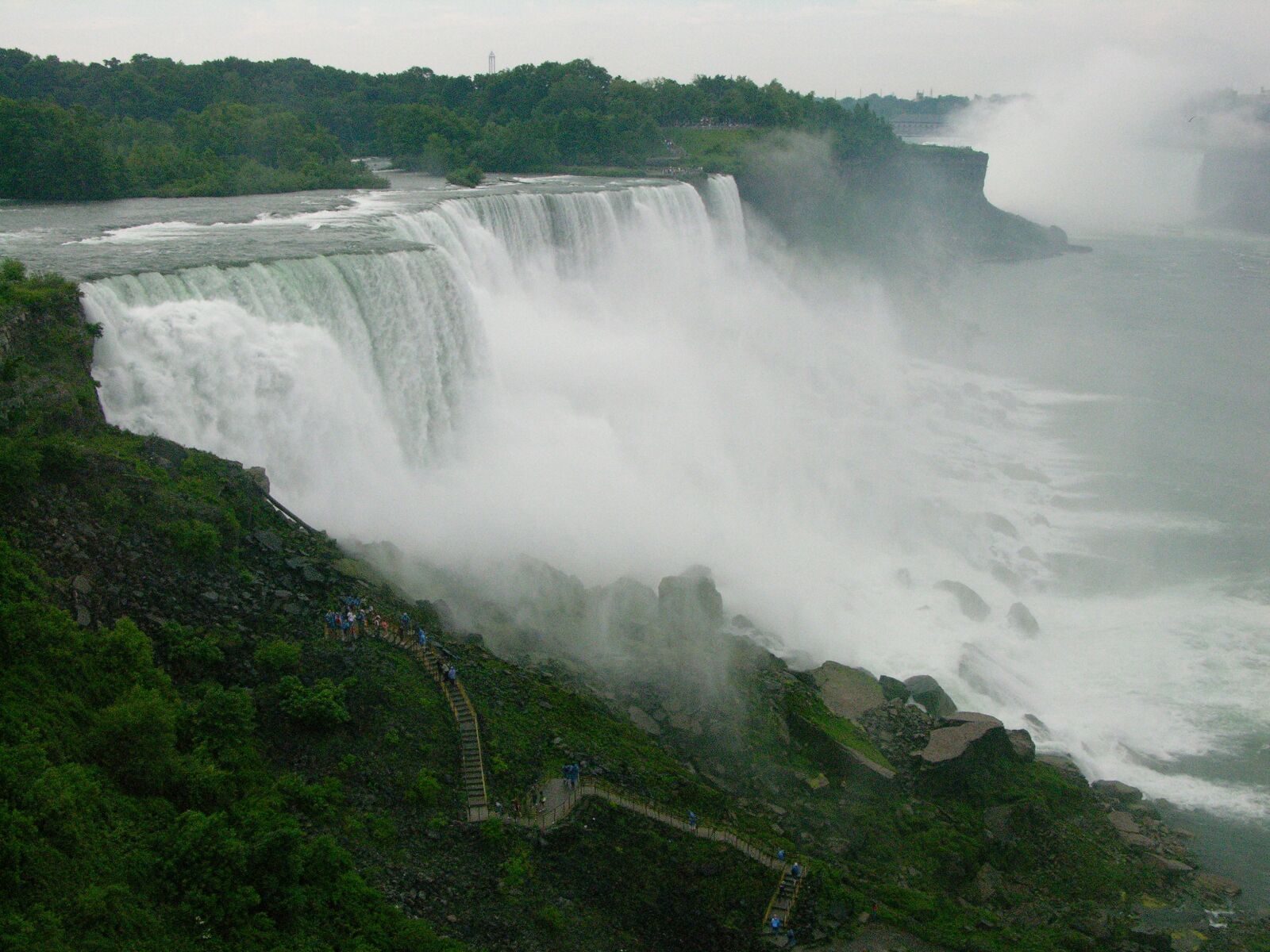 Nikon E8700 sample photo. Niagara, waterfall, nature photography