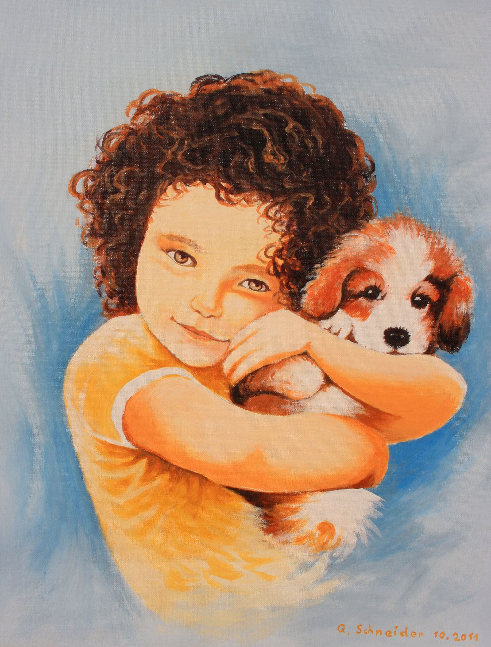 Canon EOS 1000D (EOS Digital Rebel XS / EOS Kiss F) sample photo. Girl, dog, child photography