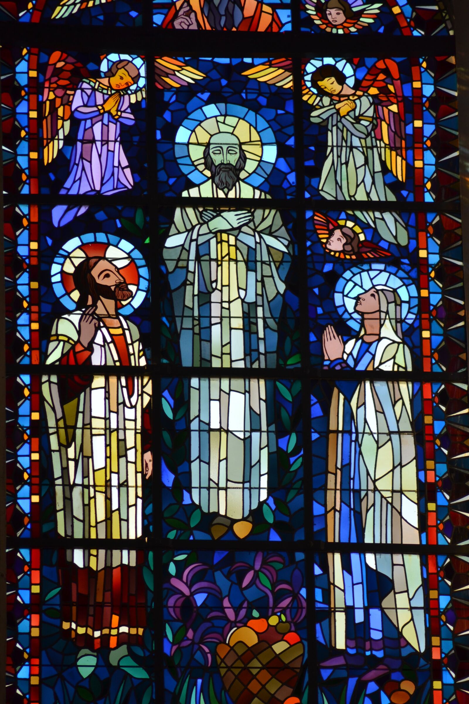 Nikon D3100 sample photo. Stained glass, window, church photography
