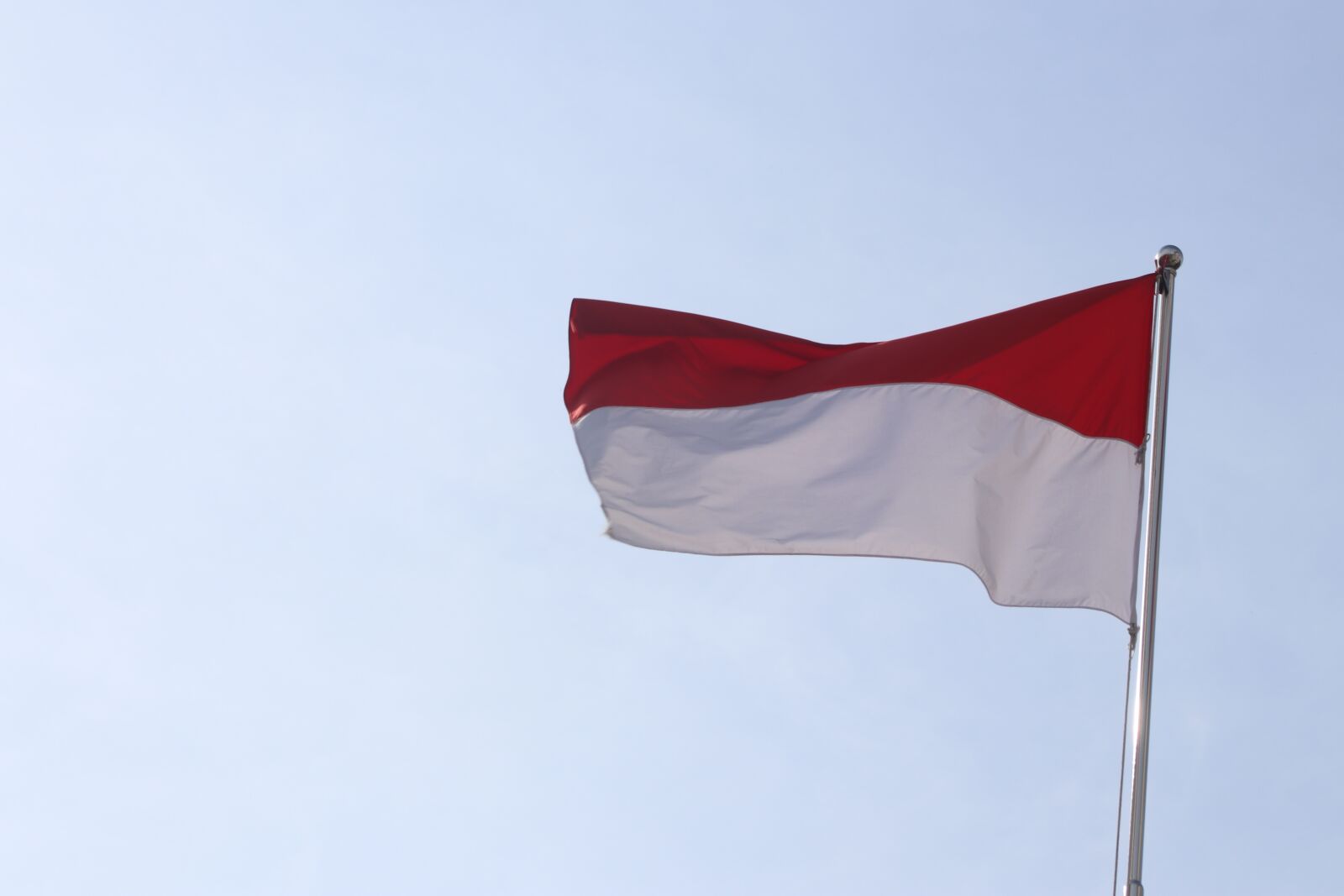 Canon EF 75-300mm f/4-5.6 USM sample photo. Indonesia, flag, country photography