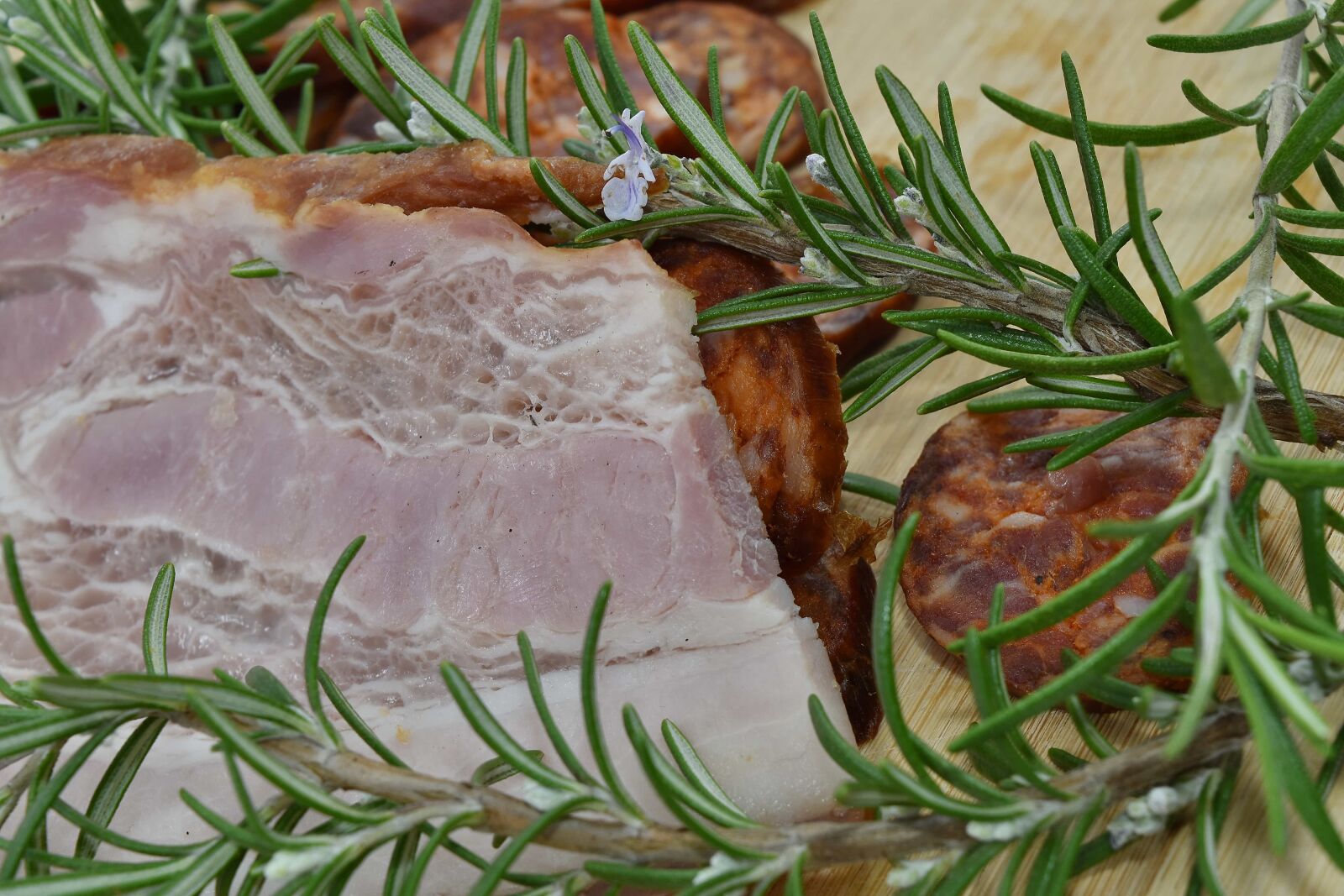Nikon D5500 sample photo. Cholesterol, fat, ham, pork photography