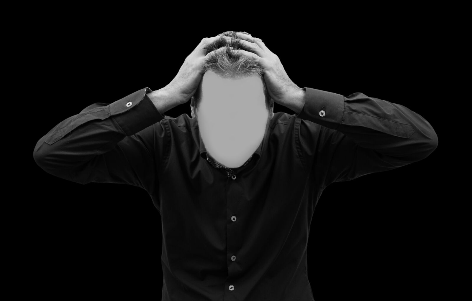 Nikon D90 sample photo. Man, face, psychosis photography