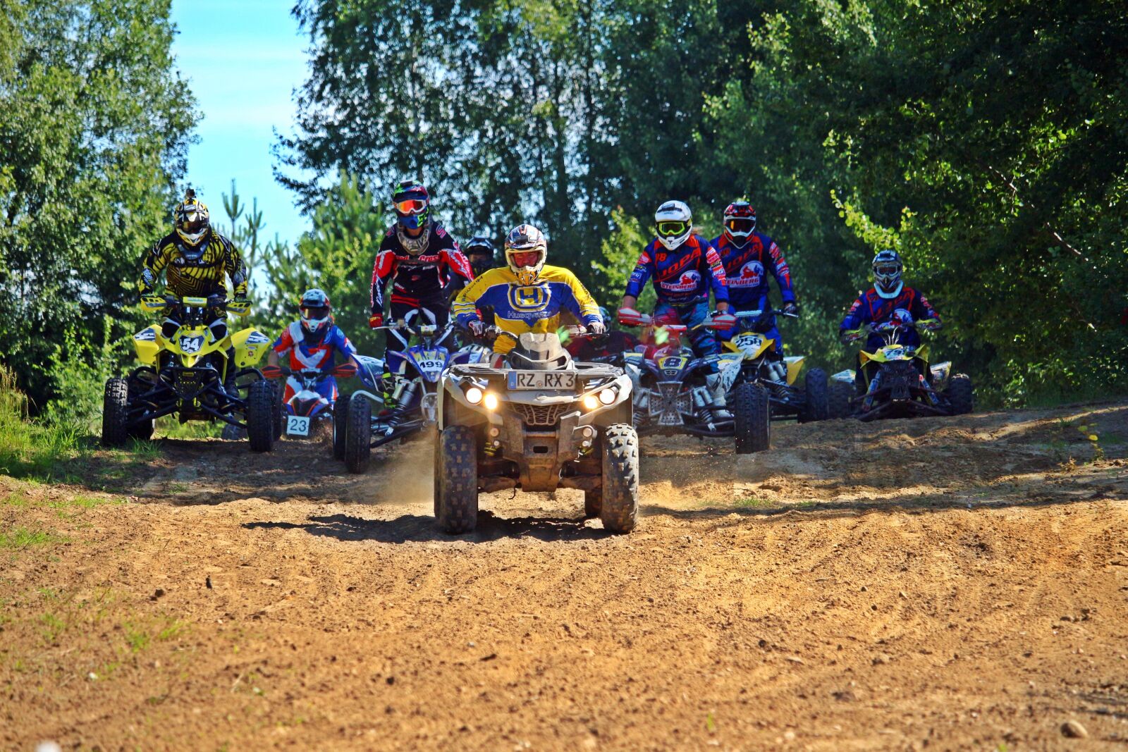 Canon EOS 100D (EOS Rebel SL1 / EOS Kiss X7) sample photo. Quad, race, enduro photography