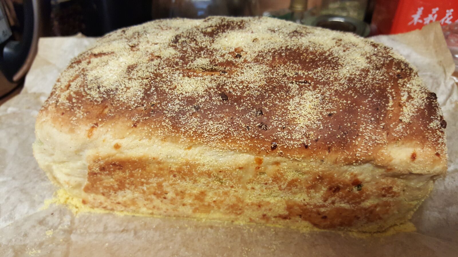Samsung Galaxy Note5 sample photo. Homemade, bread, loaf photography