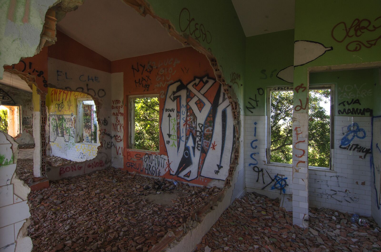 Nikon D7000 sample photo. Abandoned places, sardinia, costa photography