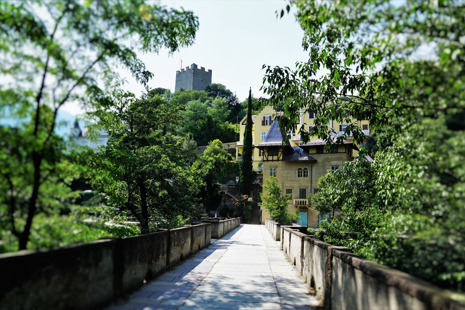 Sony ILCA-77M2 + Sony DT 16-50mm F2.8 SSM sample photo. Bridge, meran, summer photography