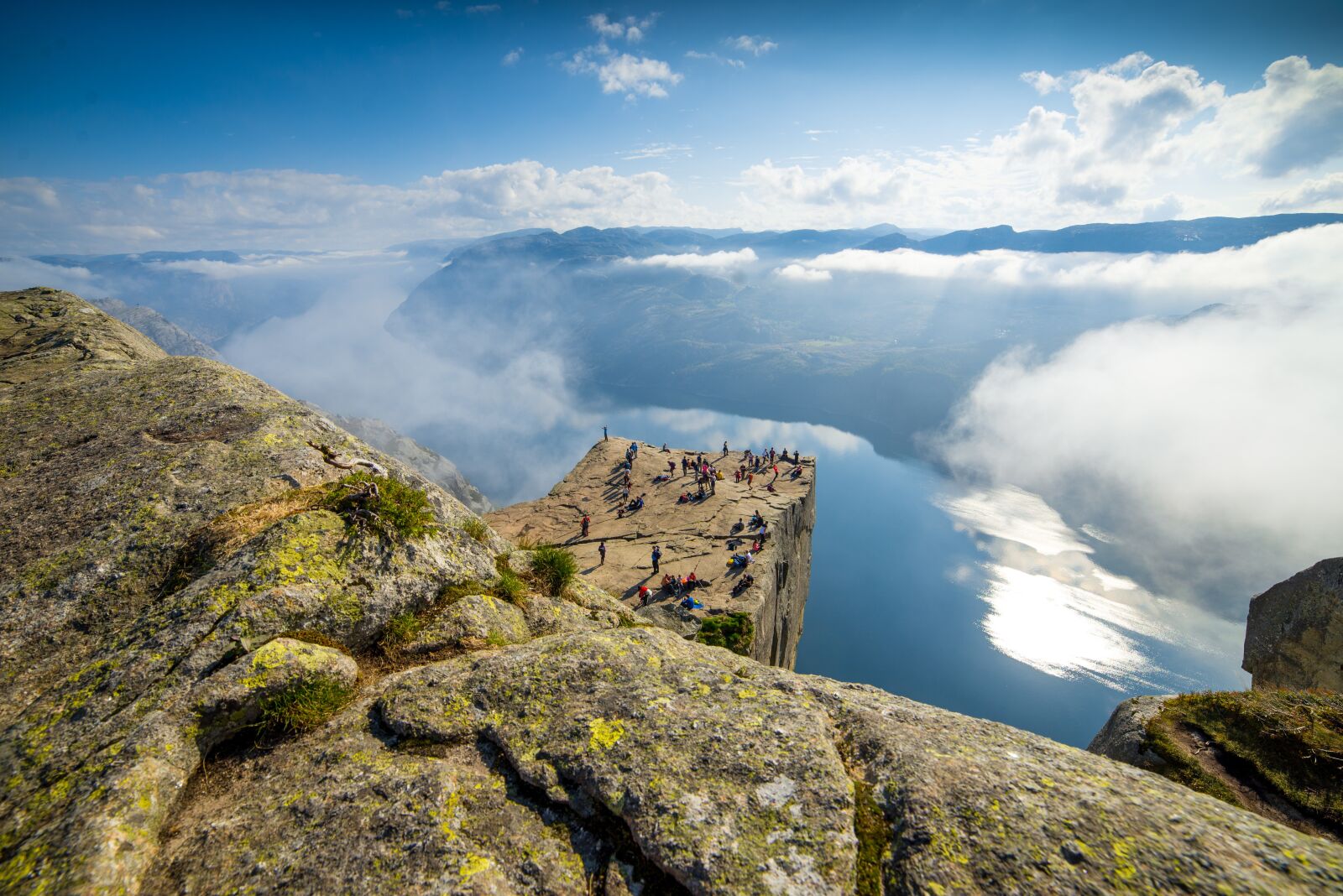 Nikon D610 sample photo. Preikestolen, rock, norway photography