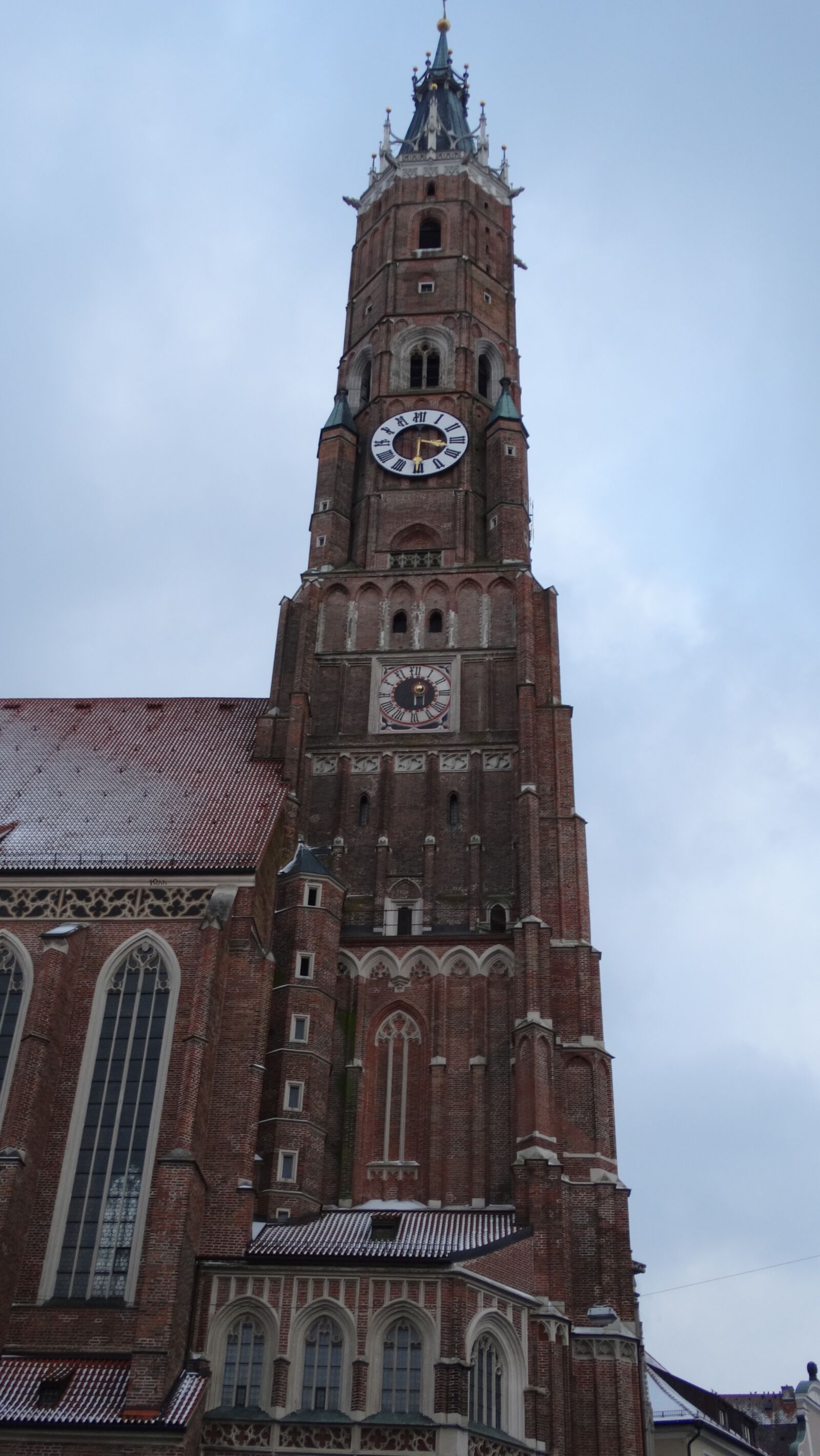 Sony Cyber-shot DSC-HX300 sample photo. Landshut, martin church, seaweed photography