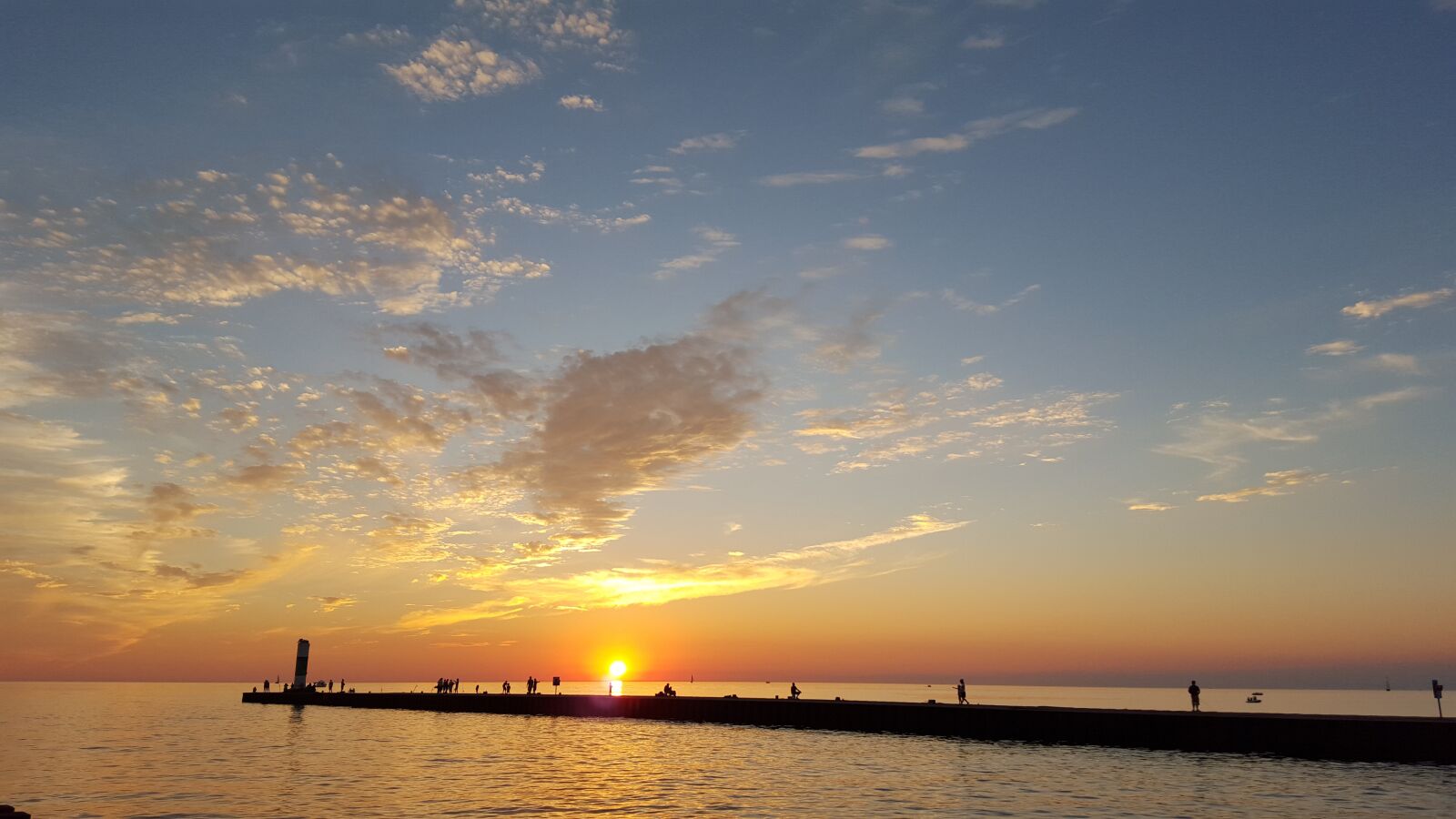 Samsung Galaxy S6 sample photo. Lighthouse, michigan, south haven photography