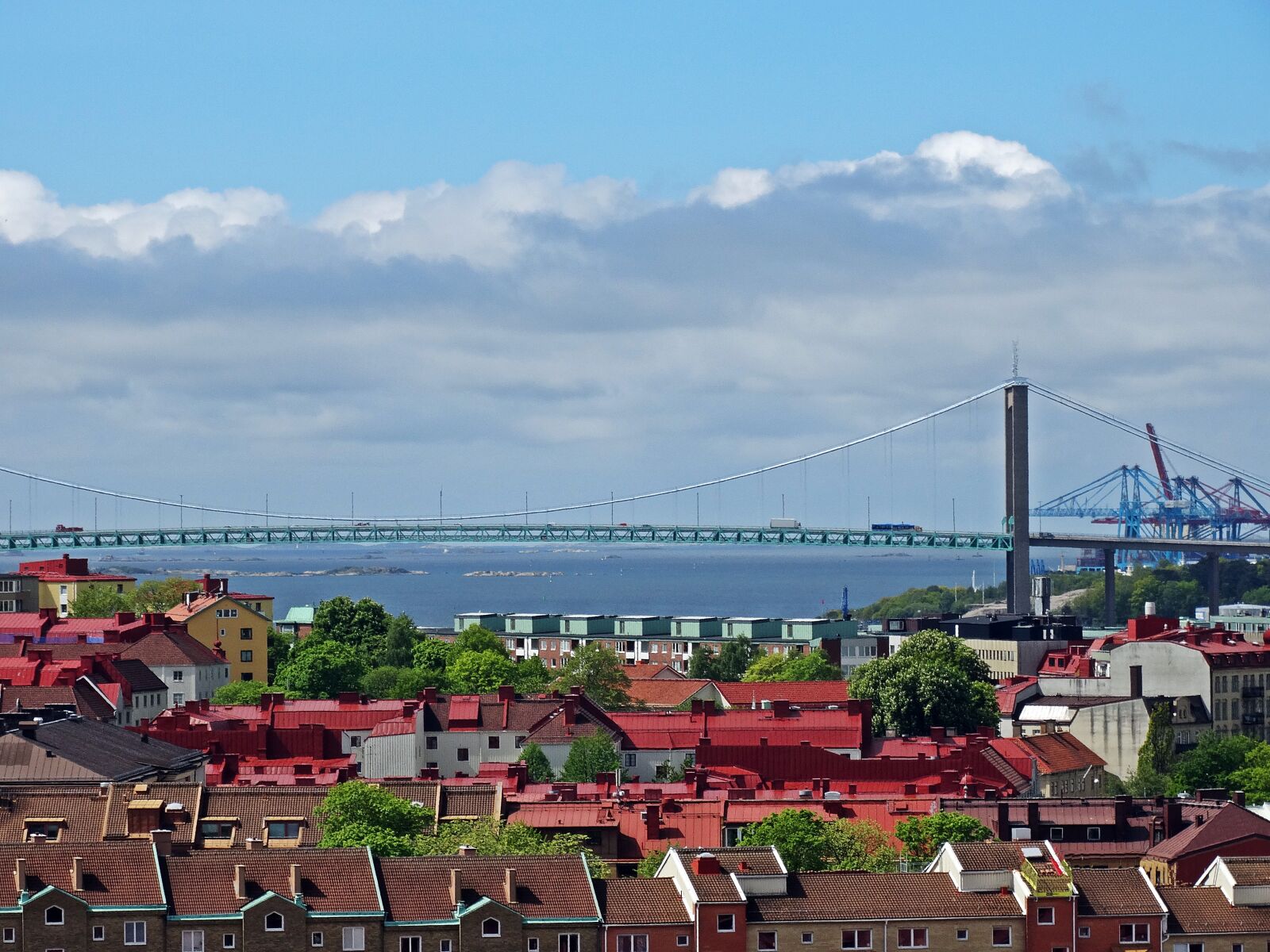 Sony Cyber-shot DSC-HX300 sample photo. Gothenburg, älvsborgsbron, views photography