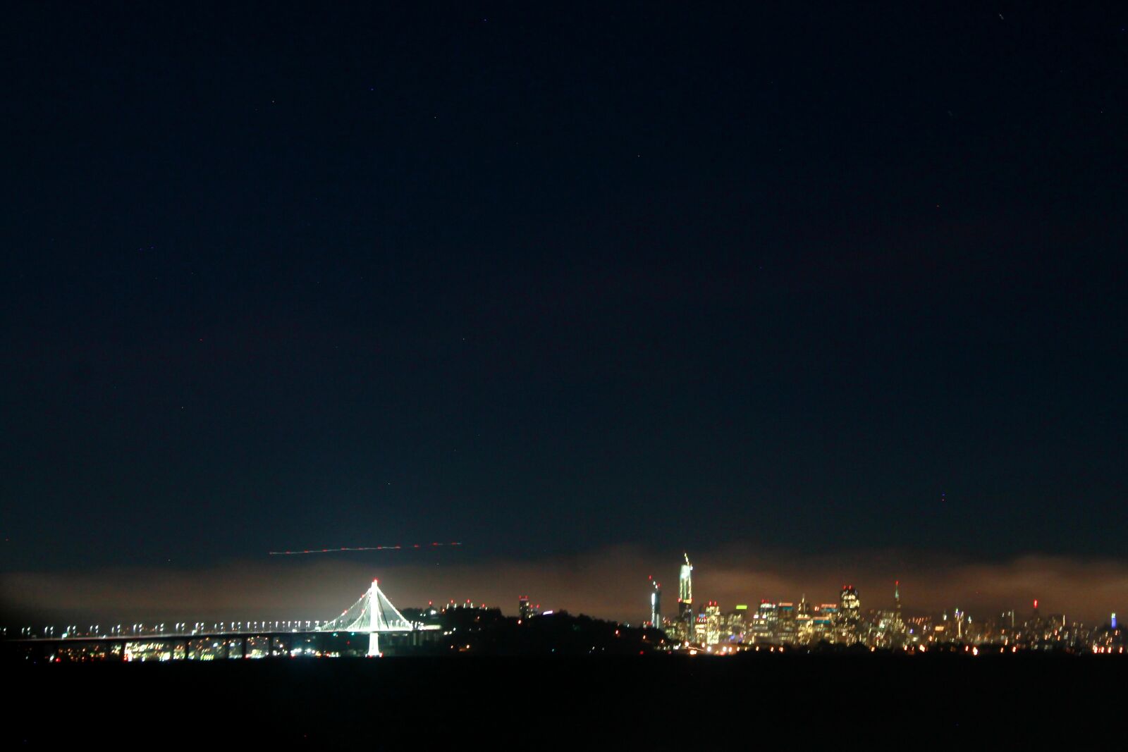 Canon EOS 1100D (EOS Rebel T3 / EOS Kiss X50) sample photo. San francisco, bay bridge photography