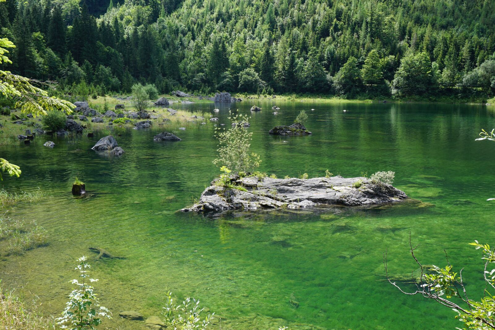 Sony a6000 sample photo. Lake, bavaria, hiking photography