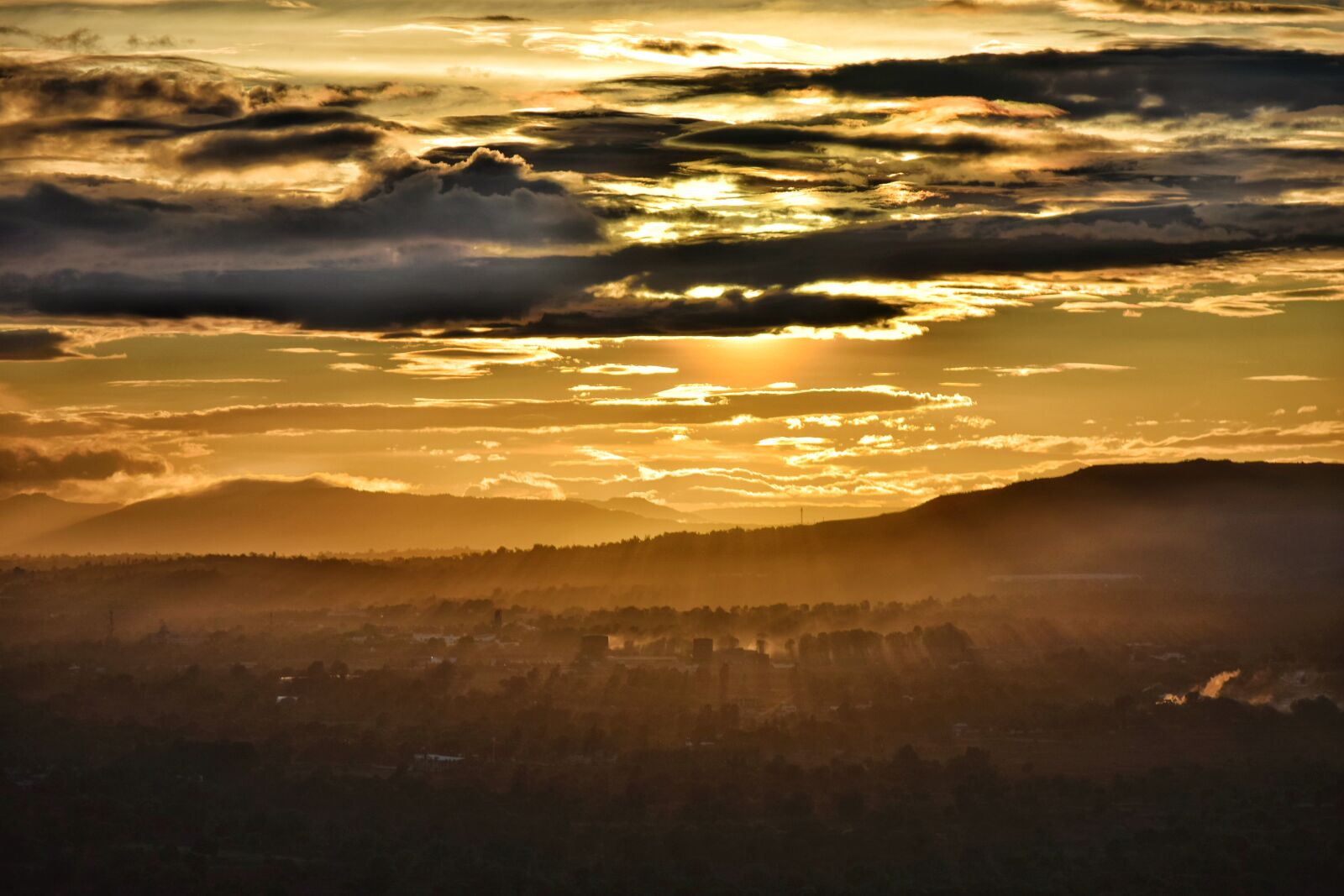 Nikon D5300 sample photo. Sunset, panoramic, landscape photography