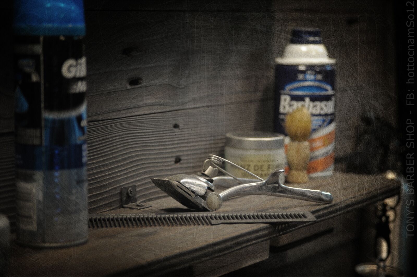 Nikon D700 sample photo. Barbershop, tools, barber photography
